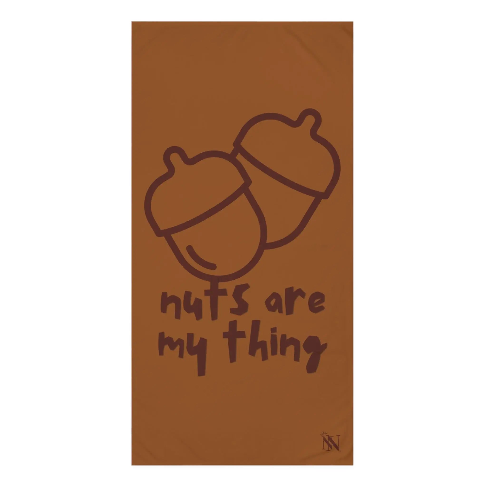 Nuts Are My Thing | Mix & Match Naughty XL Fun-Flirty Lovers’ Towels