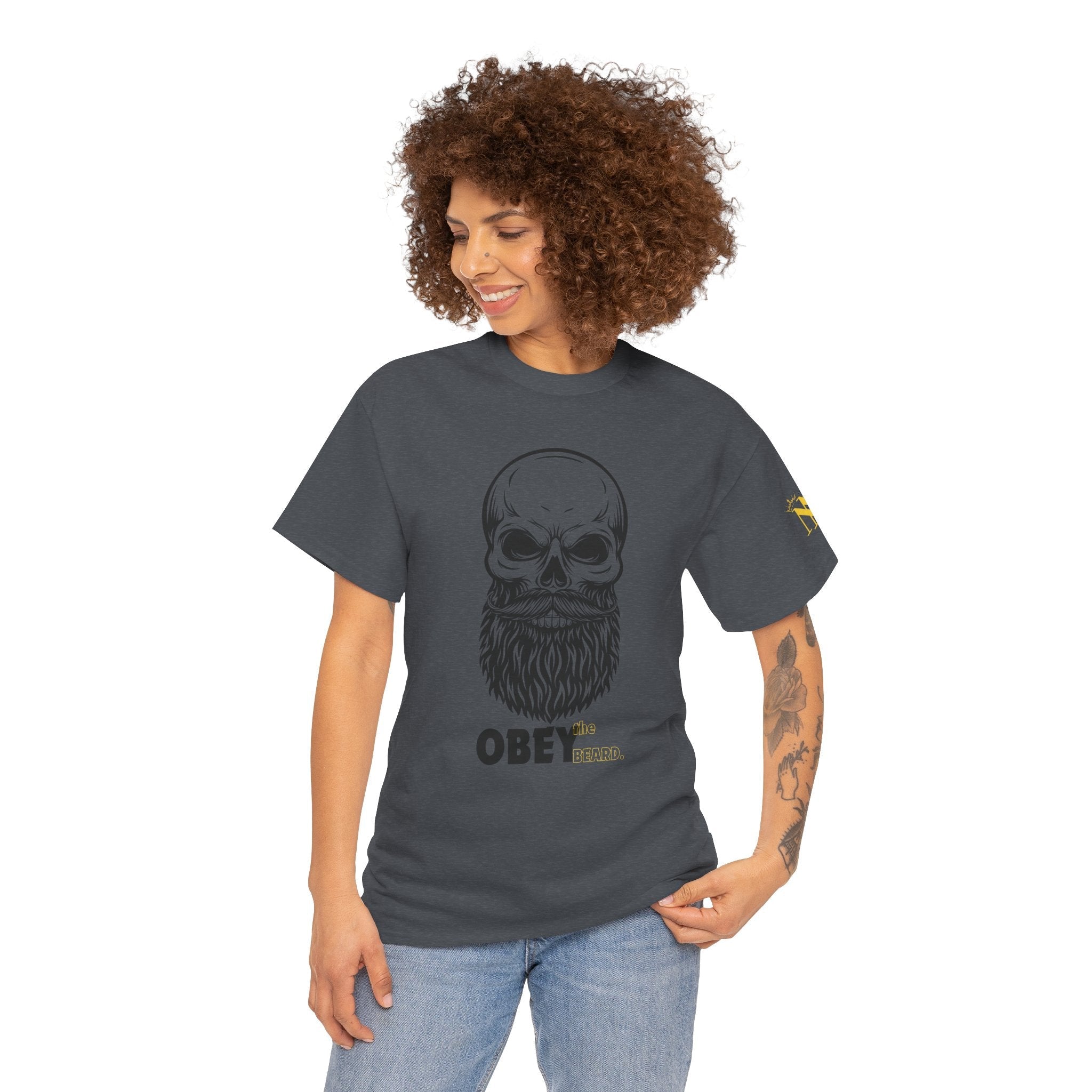 Obey the Beard | Mix & Match 100% Cotton Unisex Fun-Flirty Lovers’ Tees