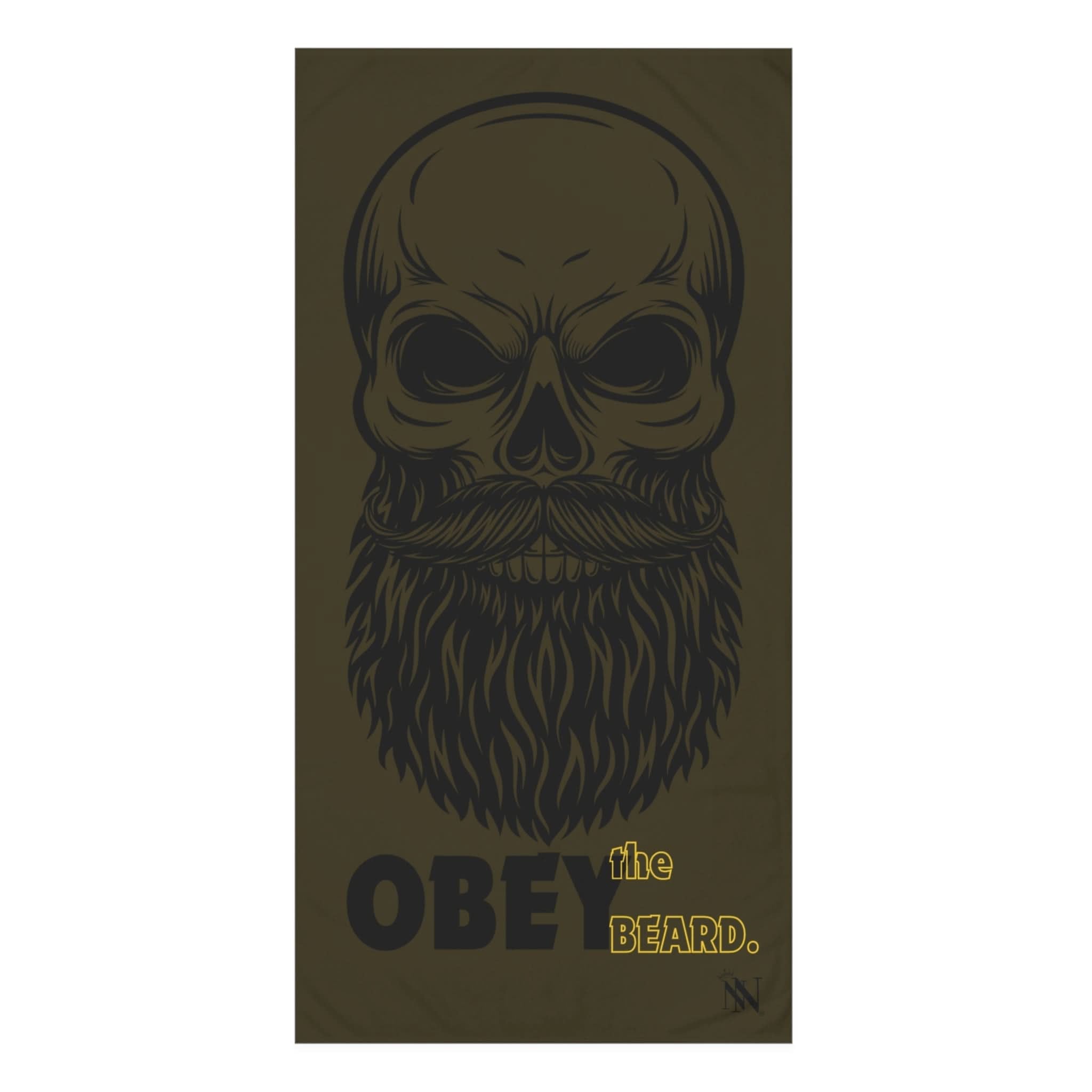 Obey the Beard | Mix & Match Naughty XL Fun-Flirty Lovers’ Towels