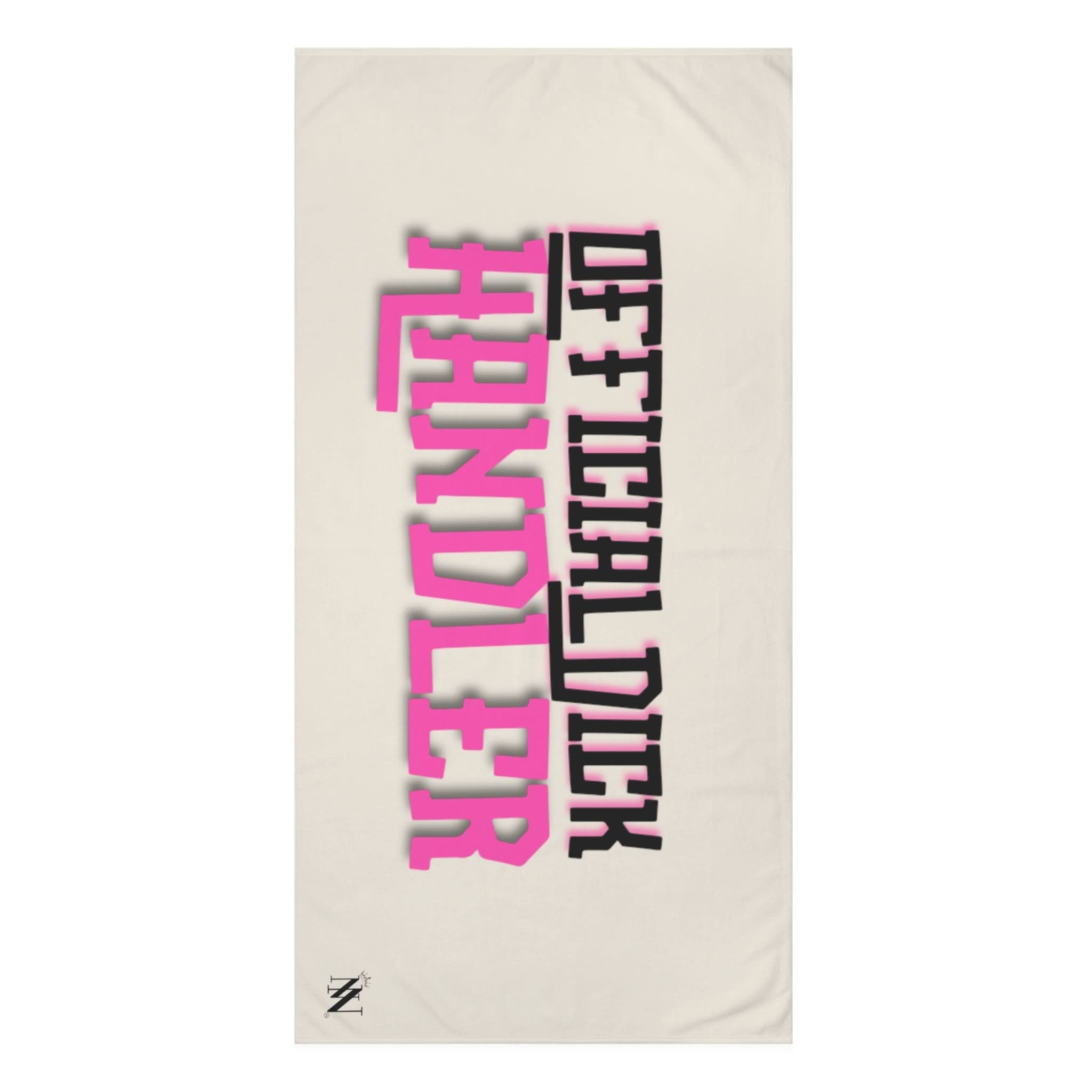 Official Dick Handler | Mix & Match Naughty XL Fun-Flirty Lovers’ Towels