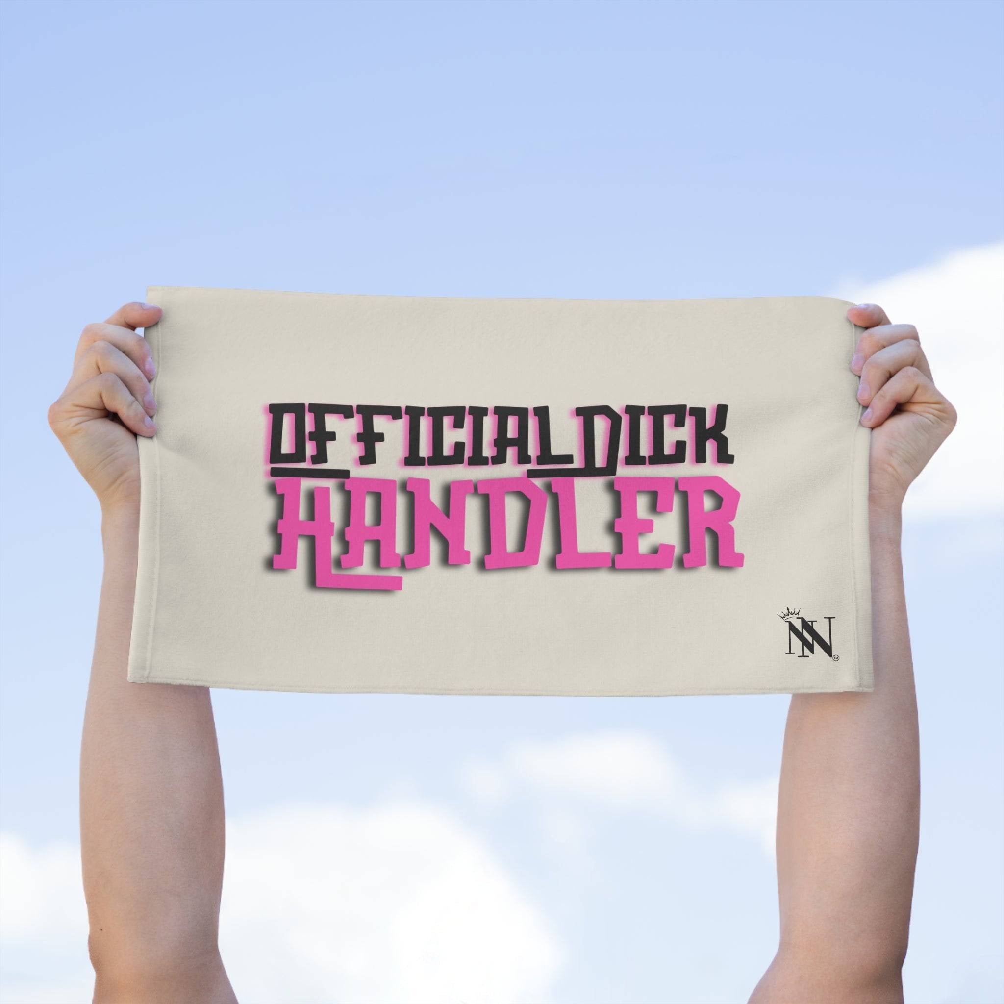 Official Dick Handler | Mix & Match Soft Fun-Flirty Lovers’ Towels