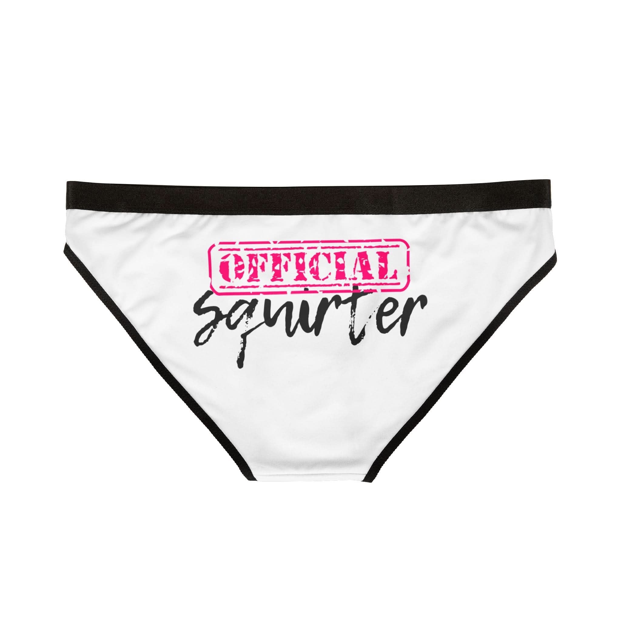 Official Squirter | Mix & Match Women’s Fun-Flirty Lovers’ Panties
