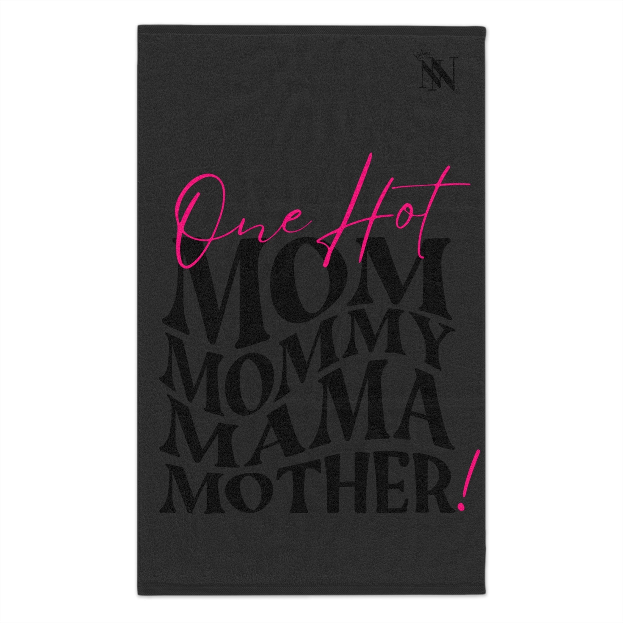 One Hot Mother! Dark Grey | Mix & Match Soft Fun-Flirty Lovers’ Towels