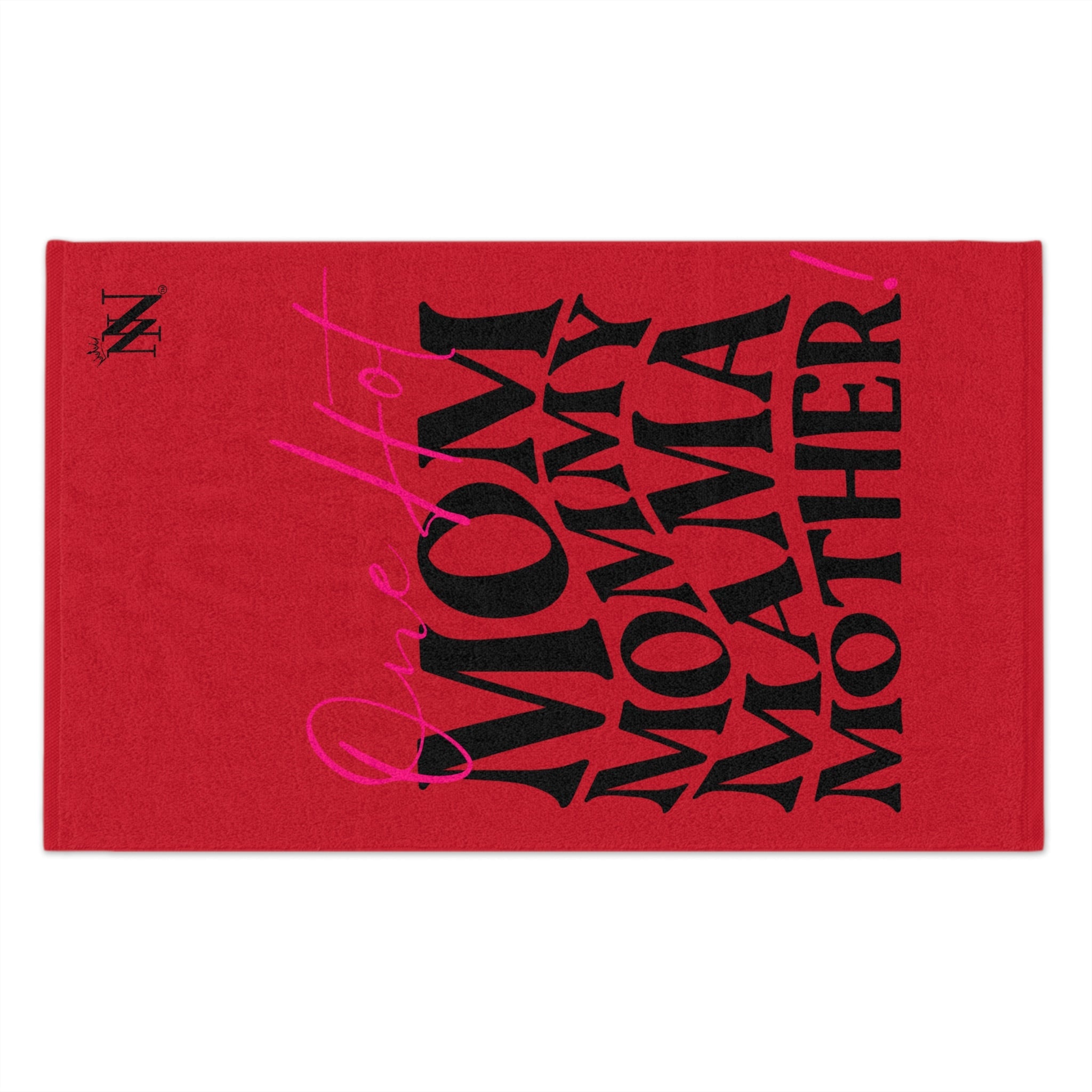 One Hot Mother! Red | Mix & Match Soft Fun-Flirty Lovers’ Towels