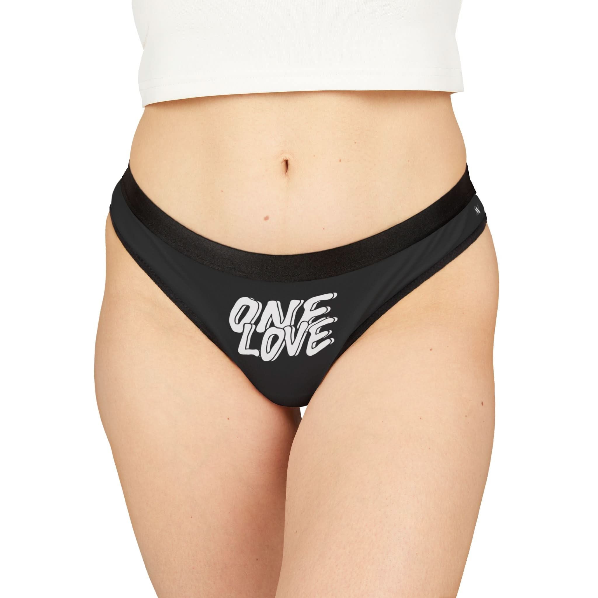 One Love | Mix & Match Women’s Fun-Flirty Lovers’ Thongs