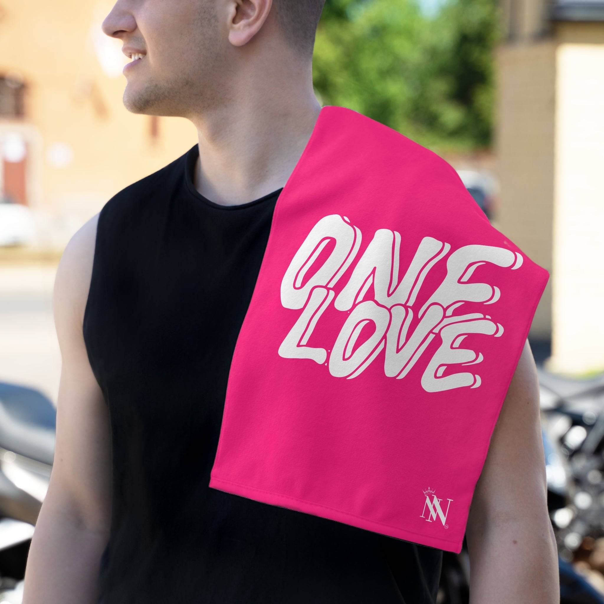 One Love Pink Mix & Match Soft Sex Towels | Flirty Lovers’ Gifts