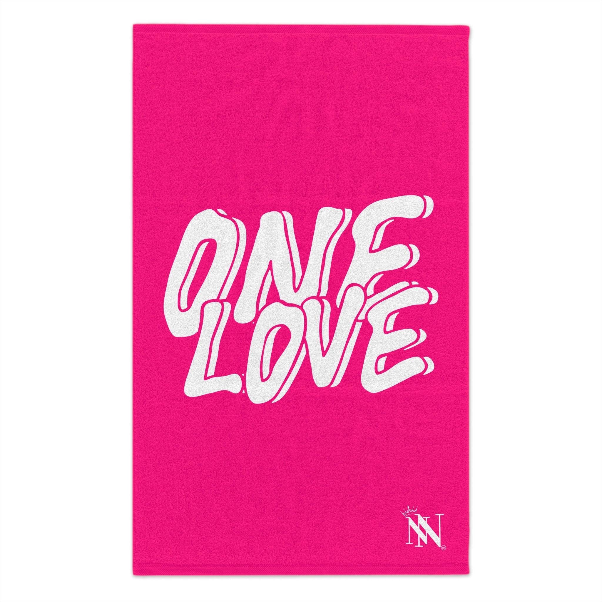 One Love Pink Mix & Match Soft Sex Towels | Flirty Lovers’ Gifts