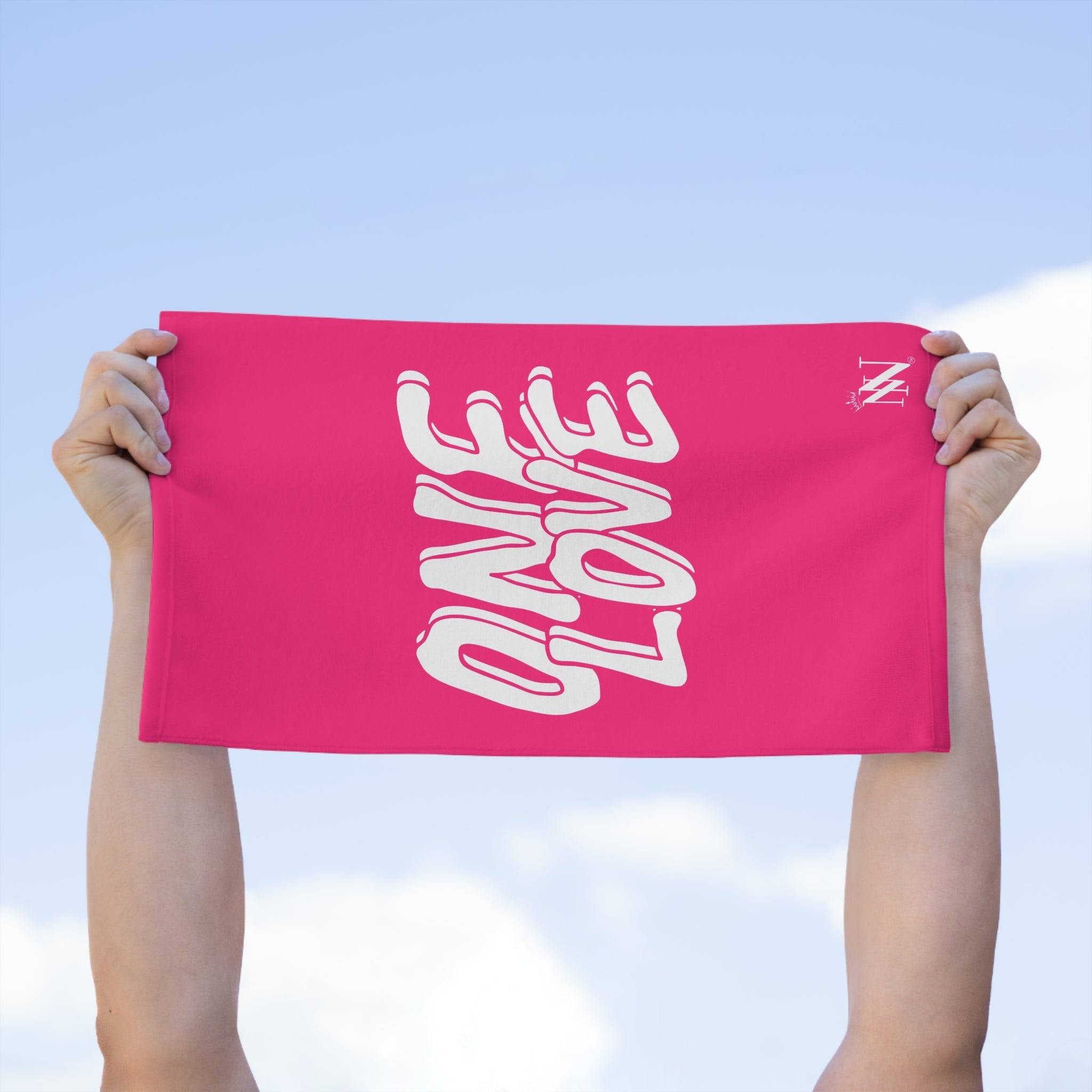 One Love Pink Mix & Match Soft Sex Towels | Flirty Lovers’ Gifts