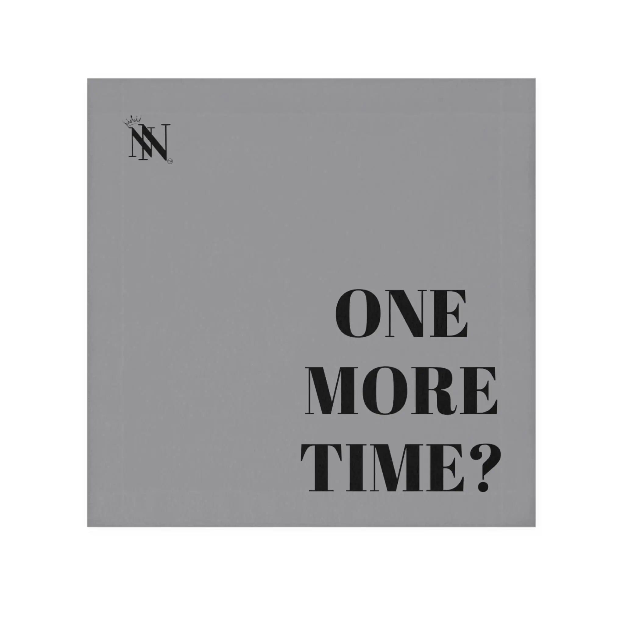 One More Time Grey | Mix & Match Lils’ Fun-Flirty Lovers’ Towels