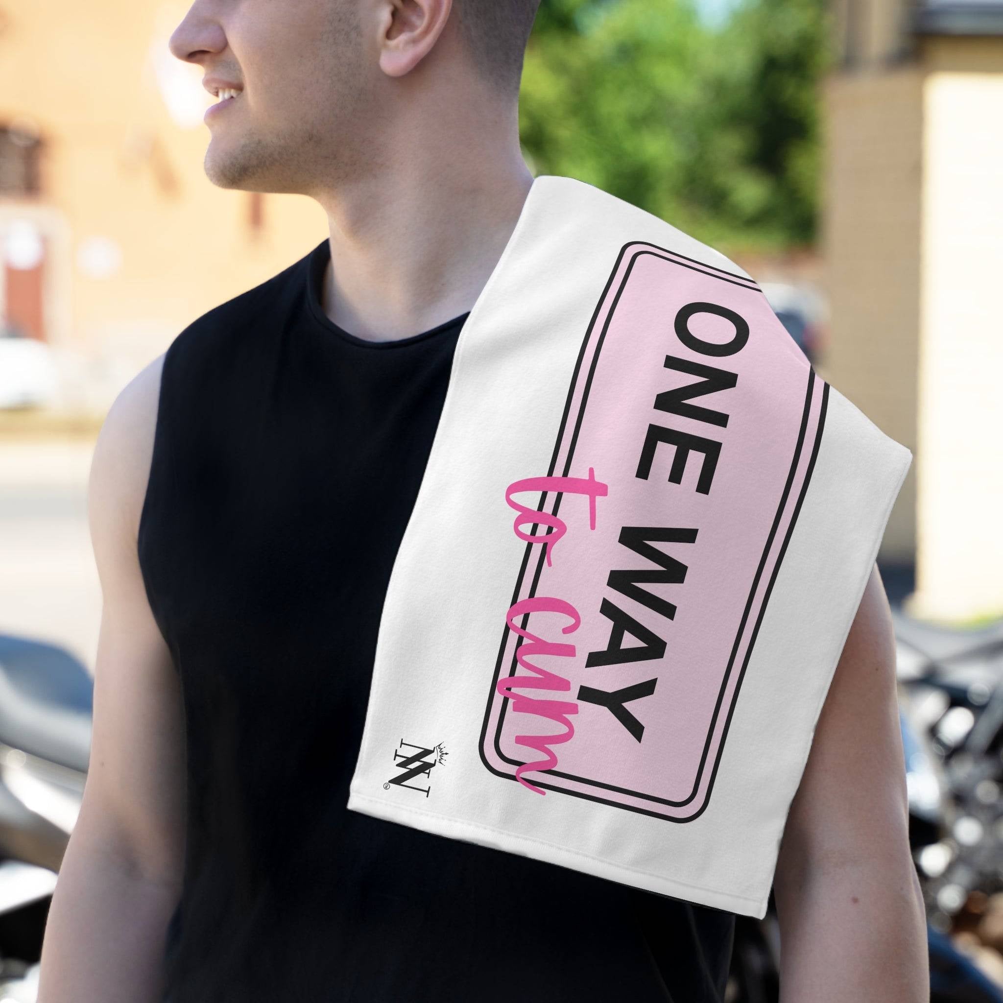 One Way to Cum | Mix & Match Soft Fun-Flirty Loversâ Towels