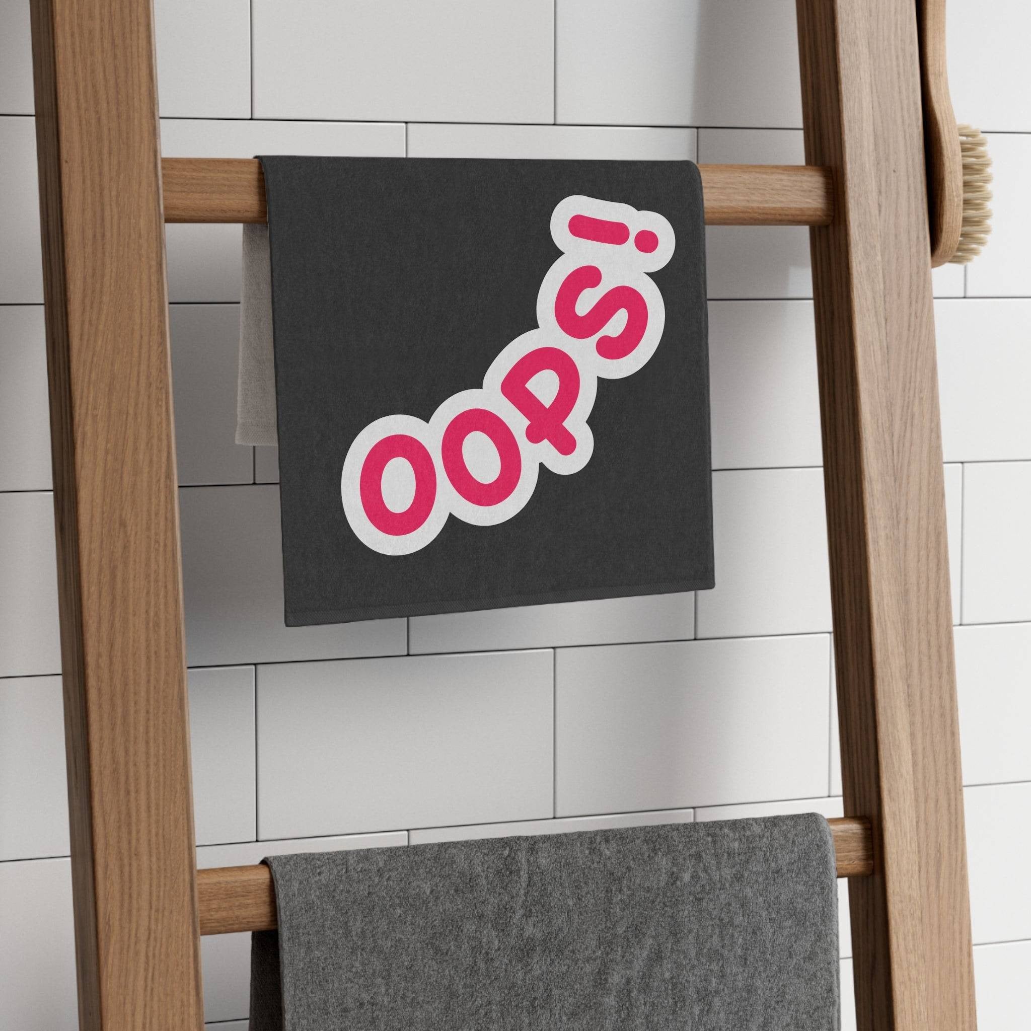 Oops! | Mix & Match Soft Fun-Flirty Lovers’ Towels