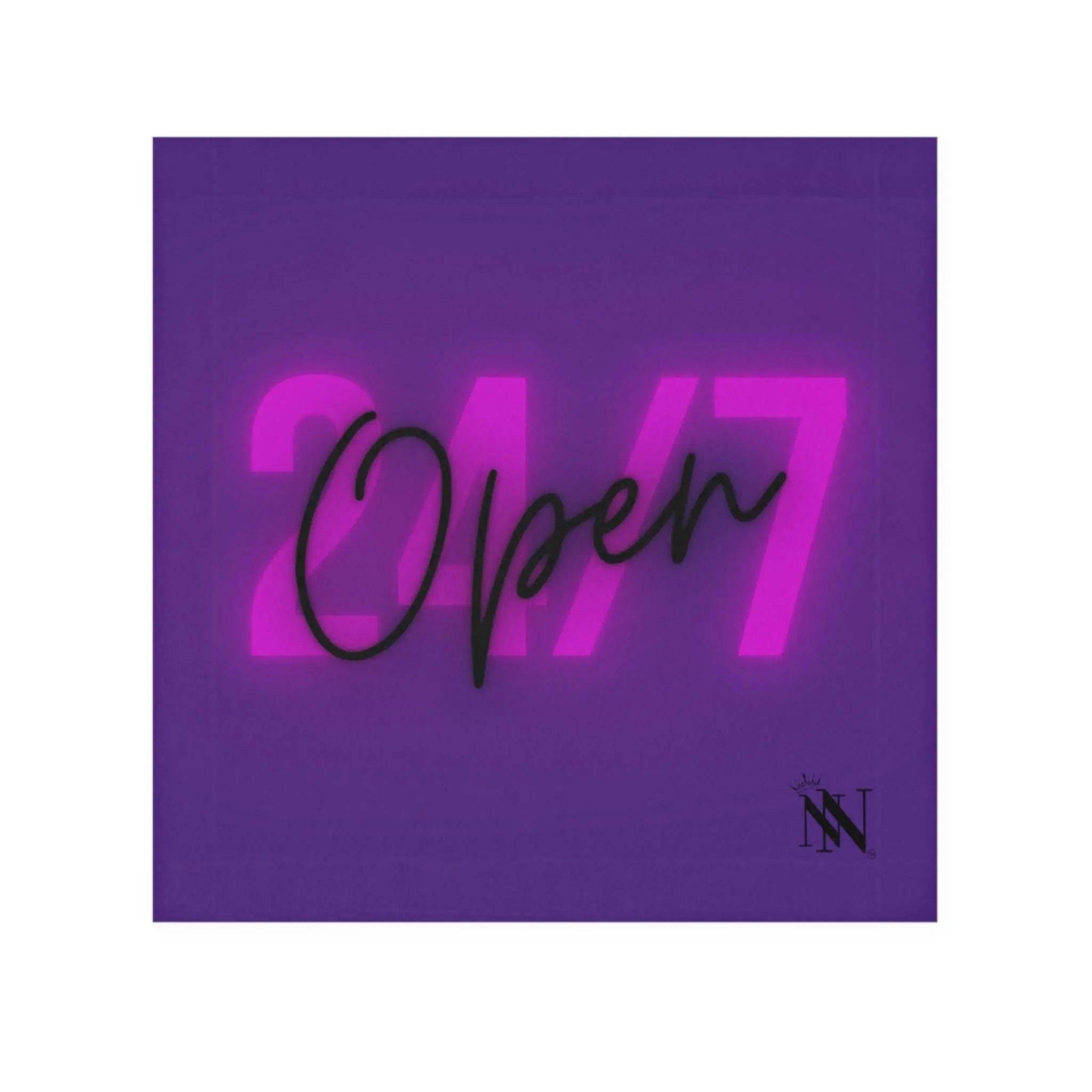 Open 24/7 Purple | Mix & Match Lils’ Fun-Flirty Lovers’ Towels