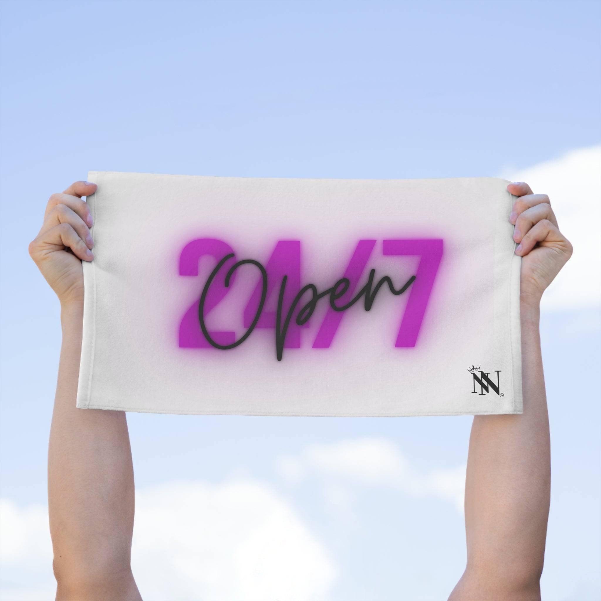 Open 24 Hours | Mix & Match Soft Fun-Flirty Lovers’ Towels