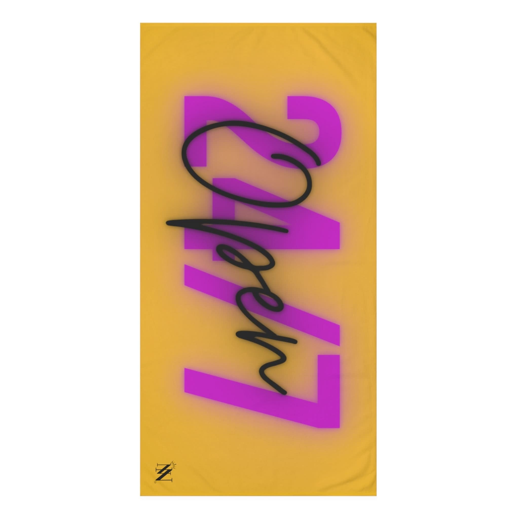 Open 24 Hours Yellow | Mix & Match XL Fun-Flirty Lovers’ Towels