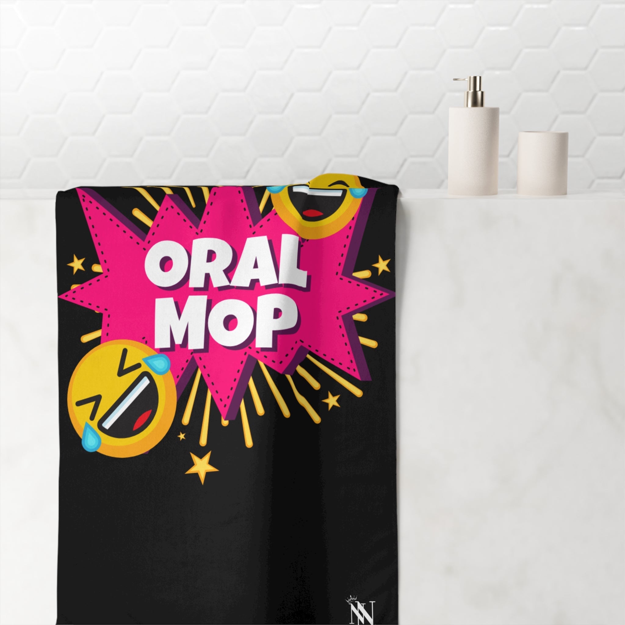 Oral Mop | Mix & Match XL Fun-Flirty Lovers’ Towels