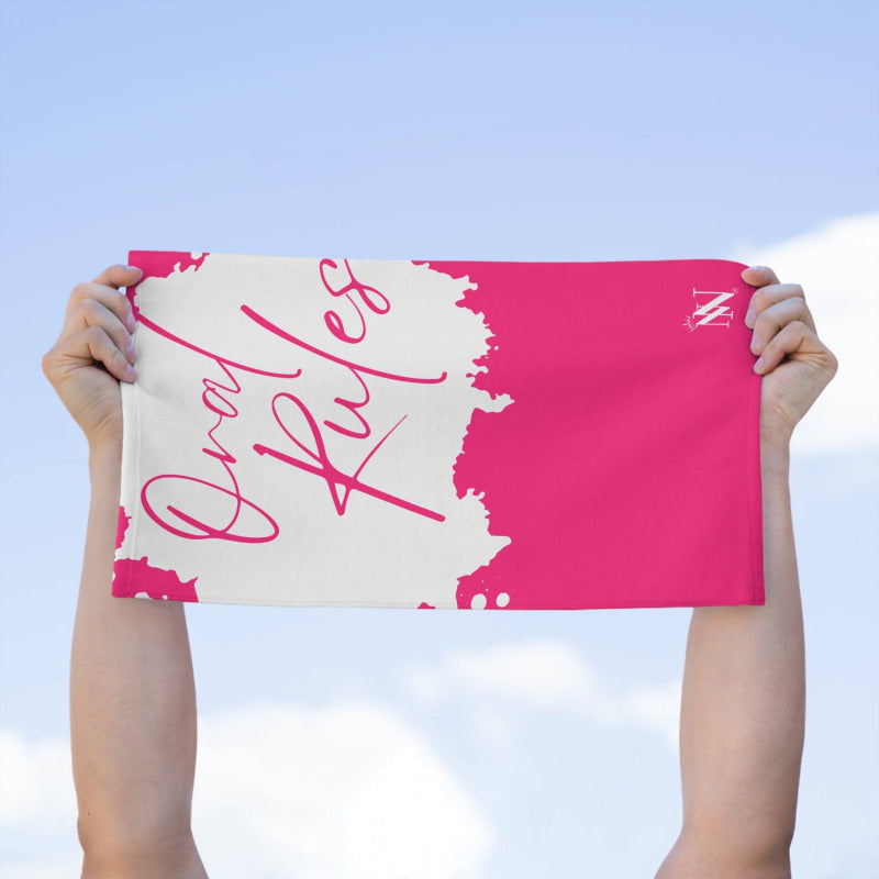 Oral Rules | Mix & Match Soft Fun-Flirty Lovers’ Towels