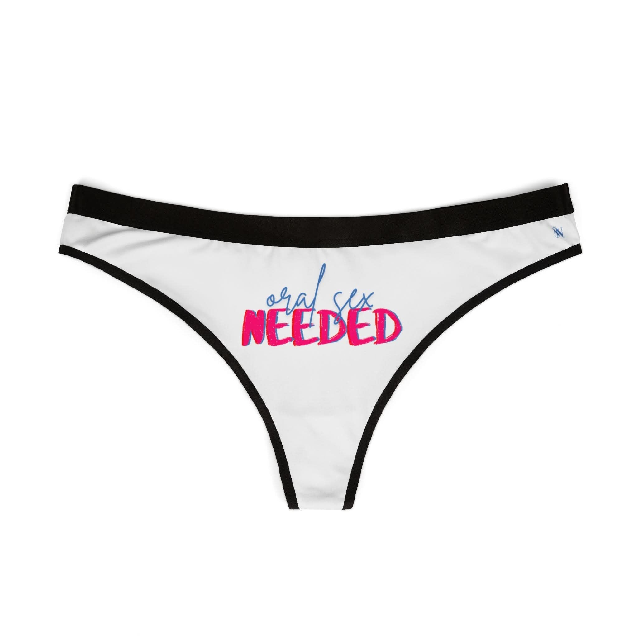 Oral Sex Needed | Mix & Match Women’s Fun-Flirty Lovers’ Thongs
