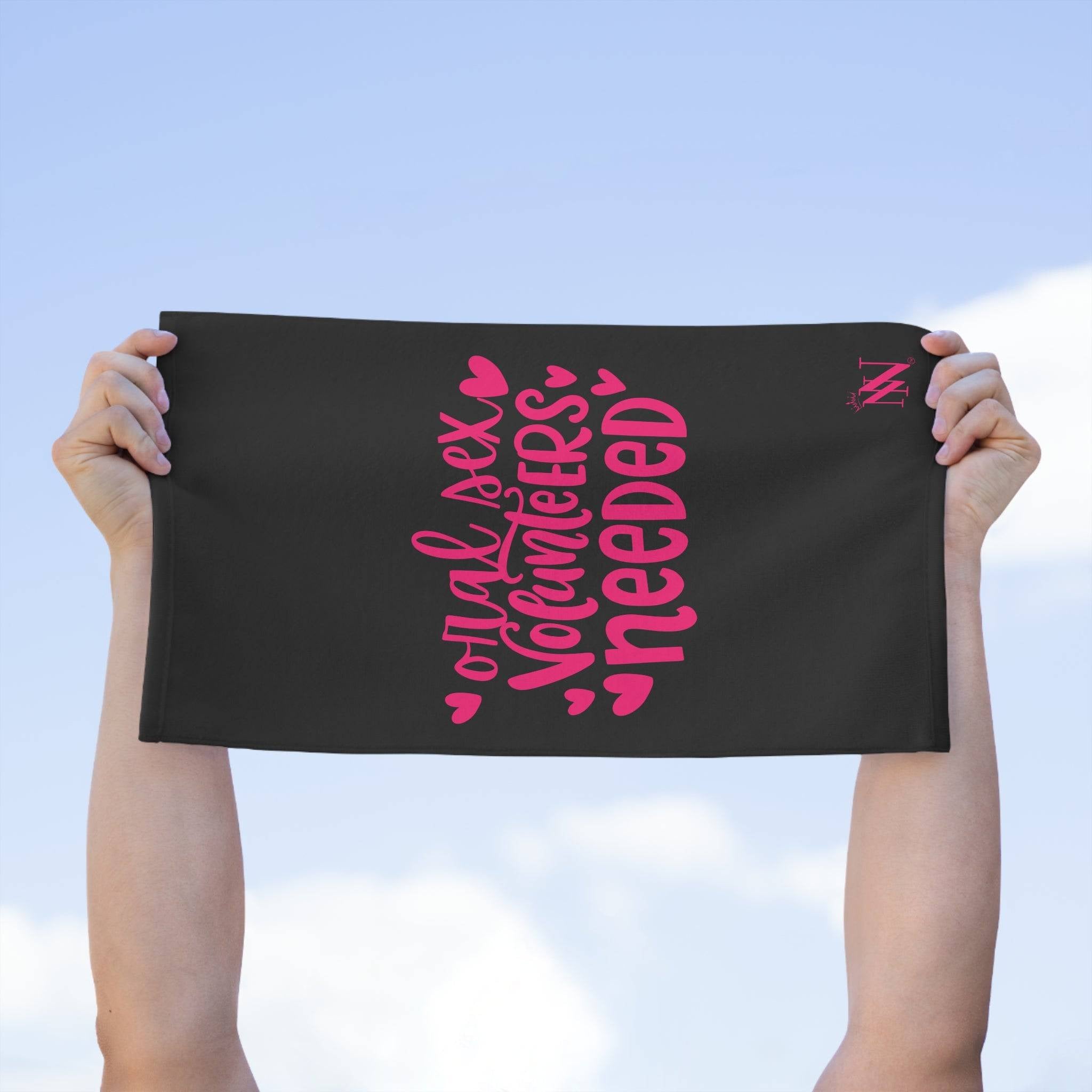 Oral Sex Volunteers Needed | Mix & Match Soft Fun-Flirty Lovers’ Towels