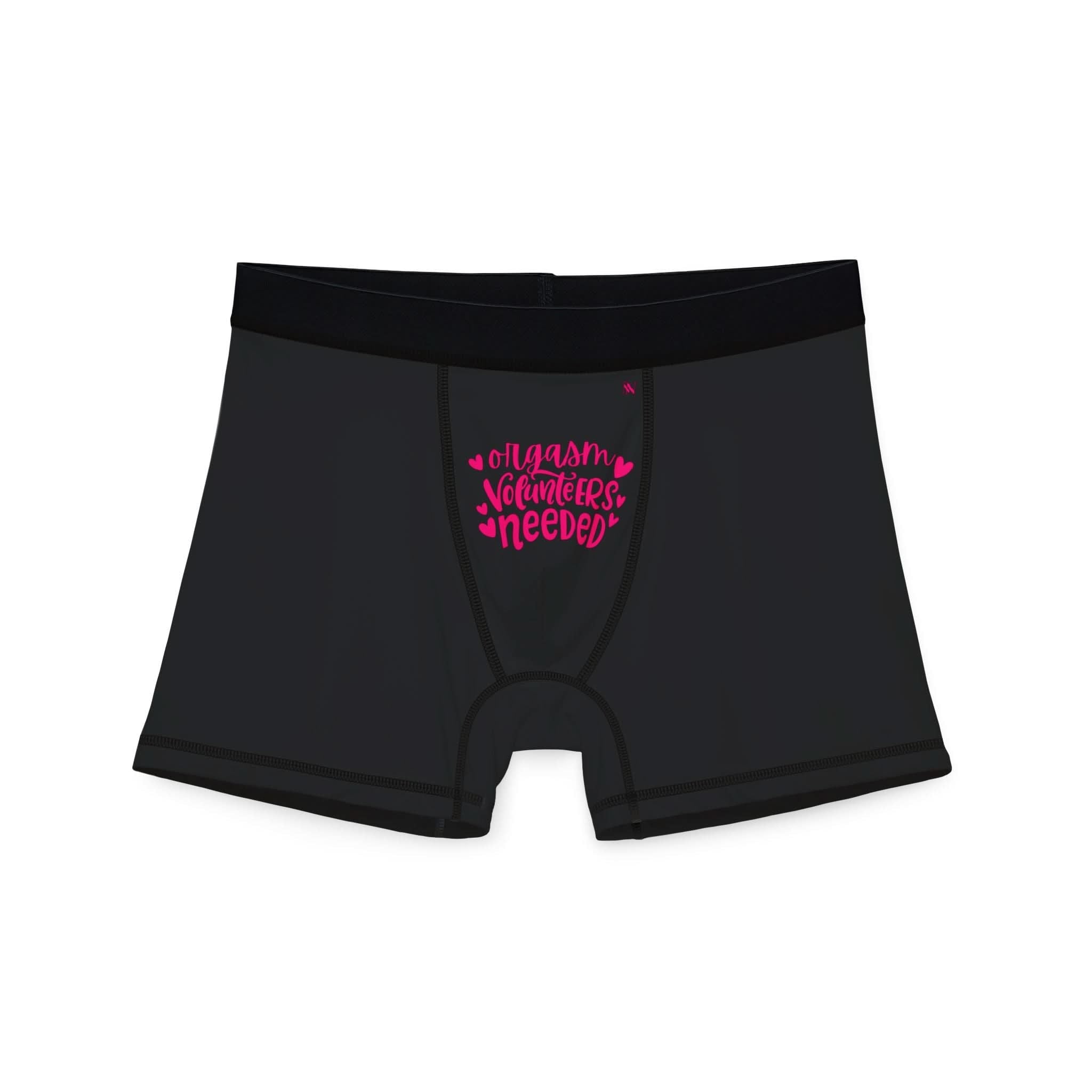 Orgasm Volunteers Needed | Mix and Match Fun-Flirty Lovers’ Boxer Briefs