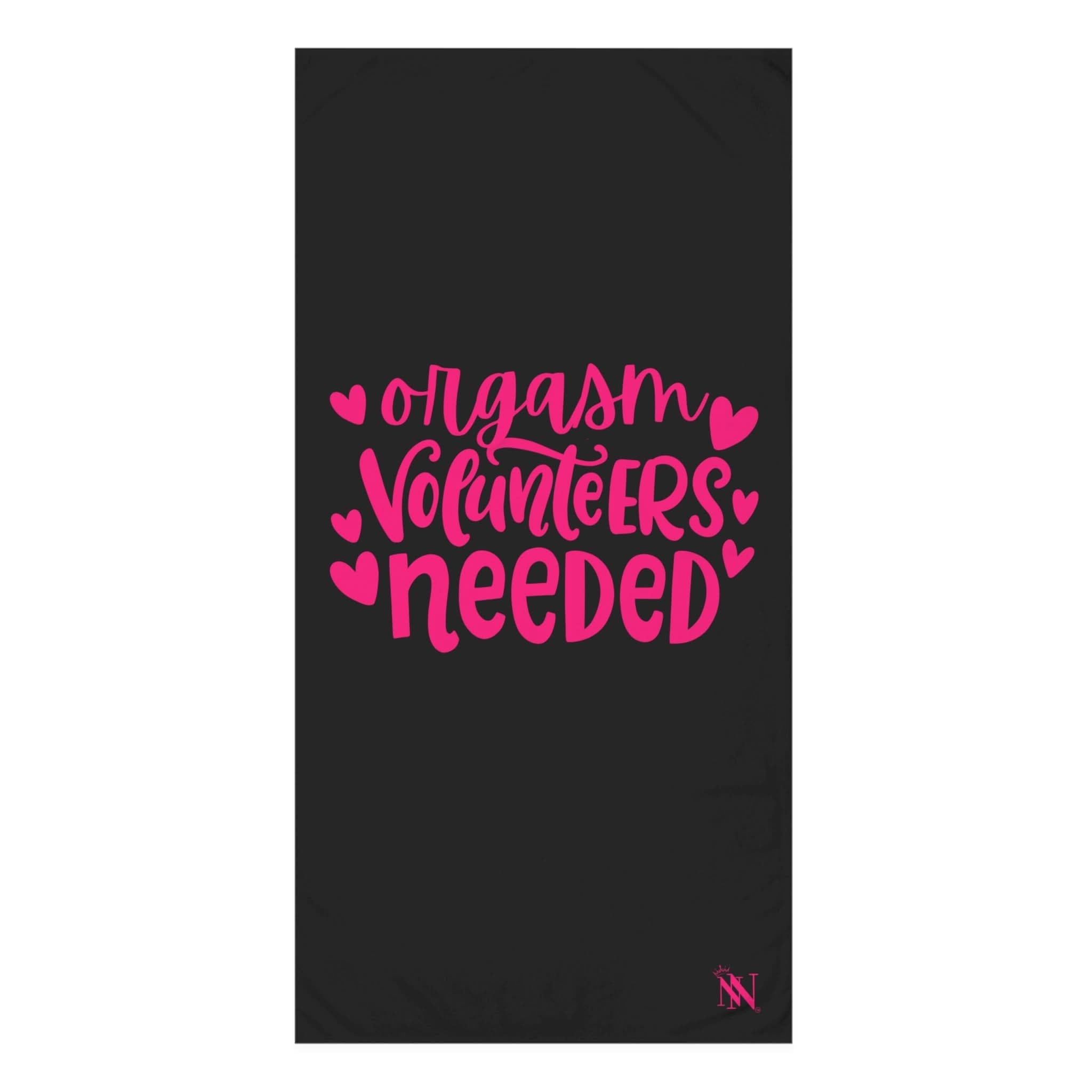 Orgasm Volunteers Needed | Mix & Match Naughty XL Fun-Flirty Lovers’ Towels