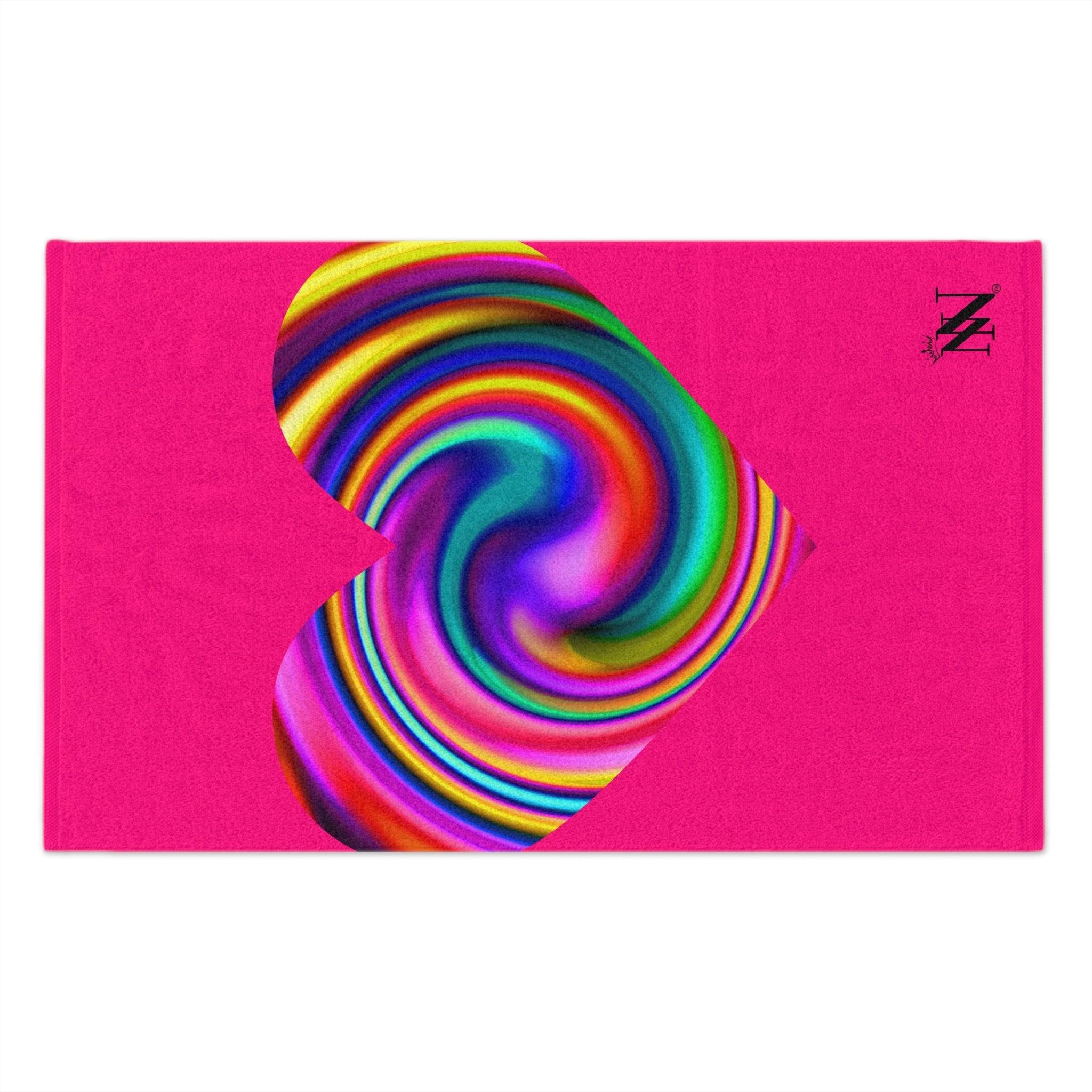 Orgasmic Pink Heart Mix & Match Soft Sex Towels | Flirty Lovers’ Gifts