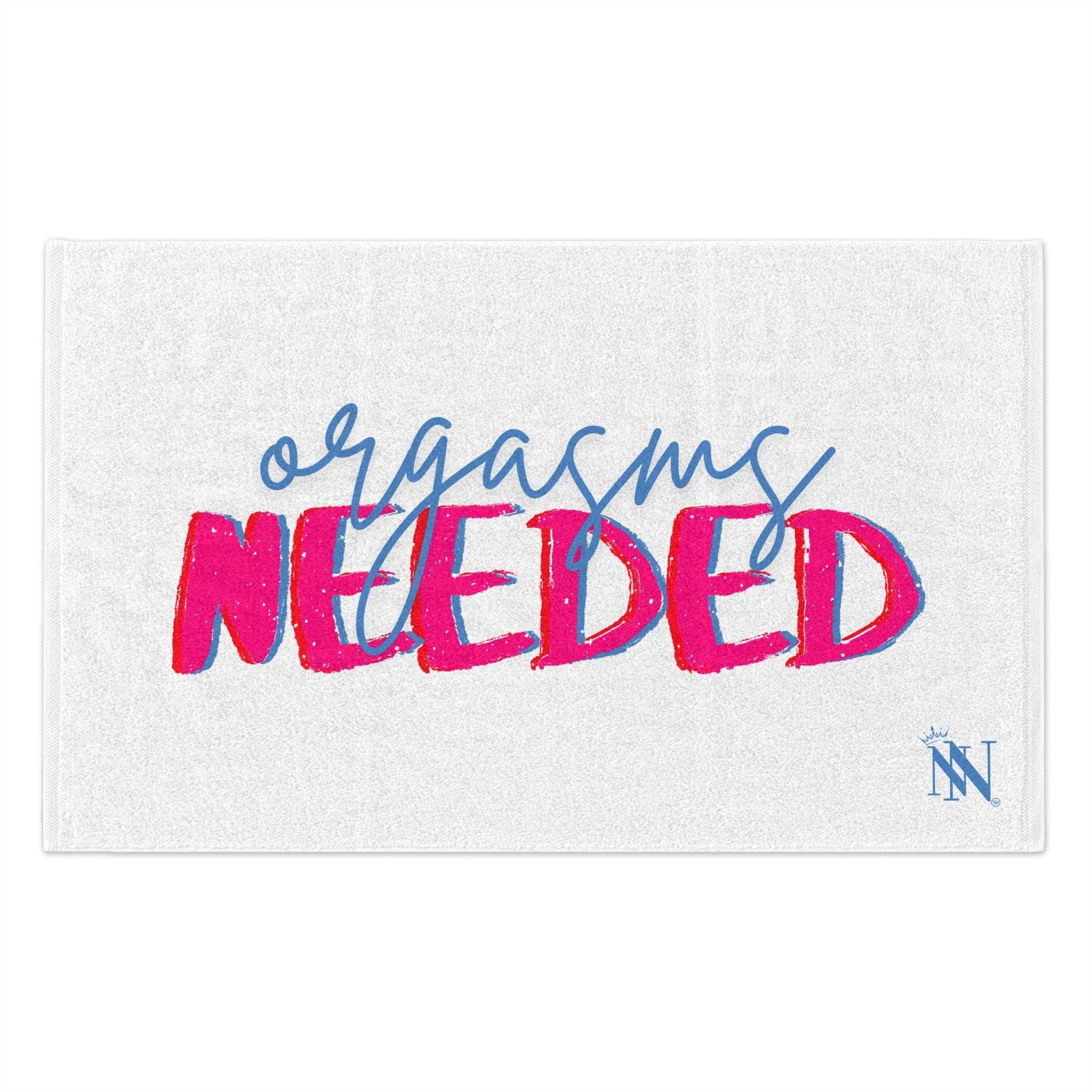 Orgasms Needed | Mix & Match Soft Fun-Flirty Lovers’ Towels