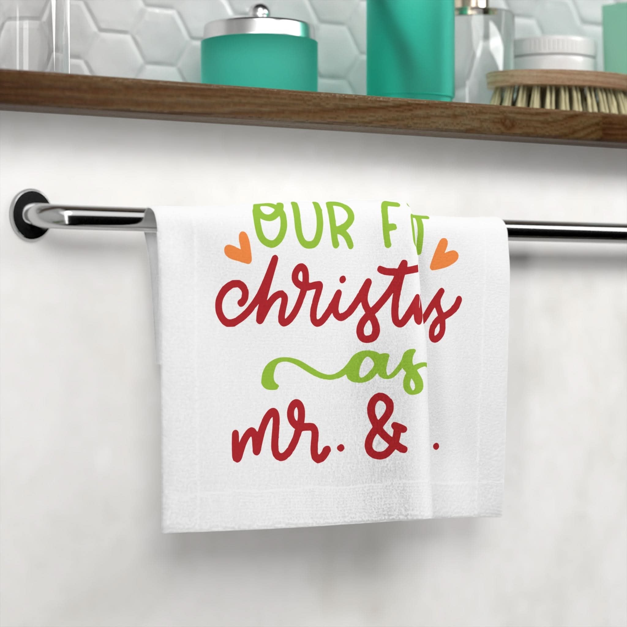 Our First Christmas as Mr. & Mr. | Mix & Match Lils’ Fun-Flirty Lovers’ Towels