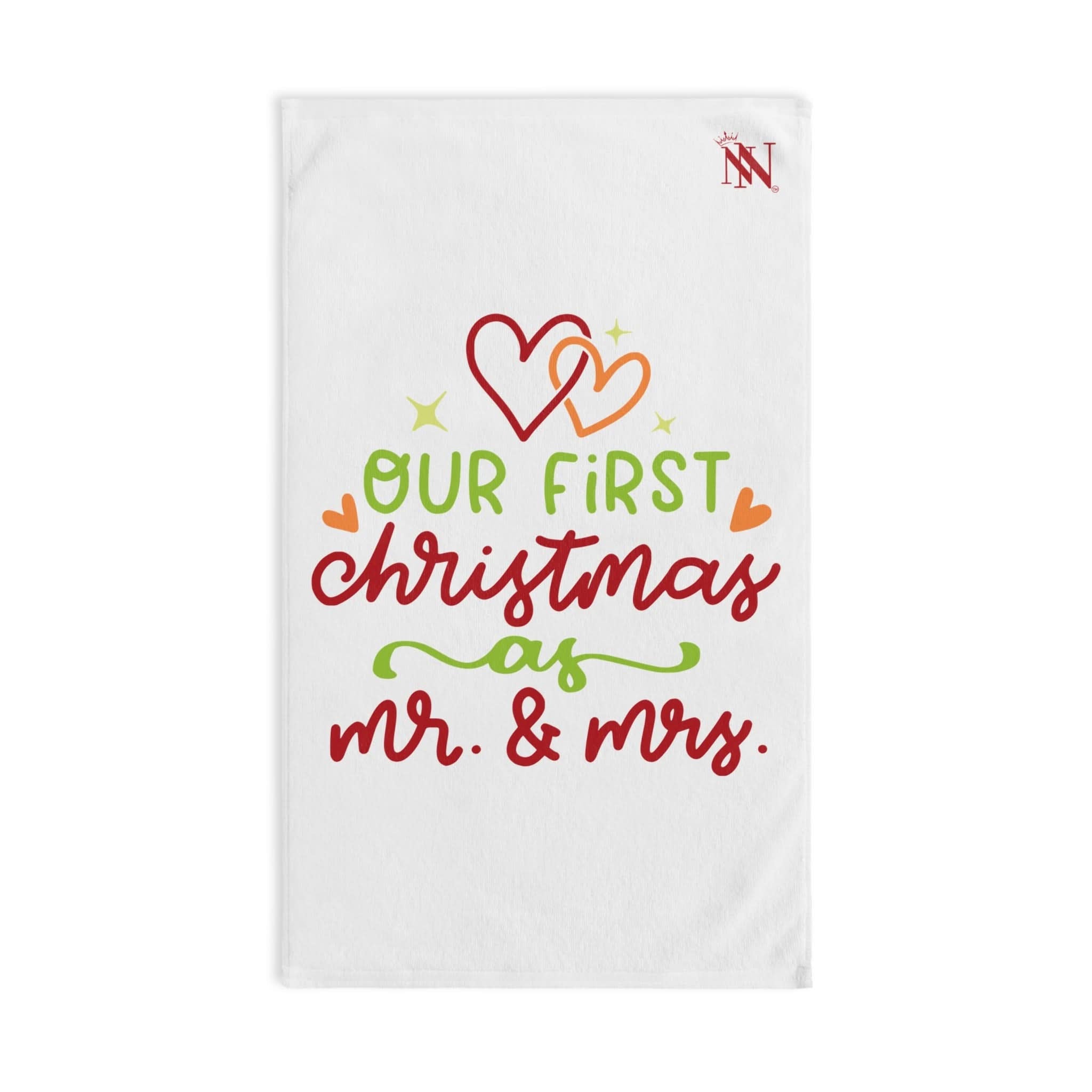 Our First Christmas as Mr. & Mrs. | Mix & Match Original Fun-Flirty Lovers’ Towels