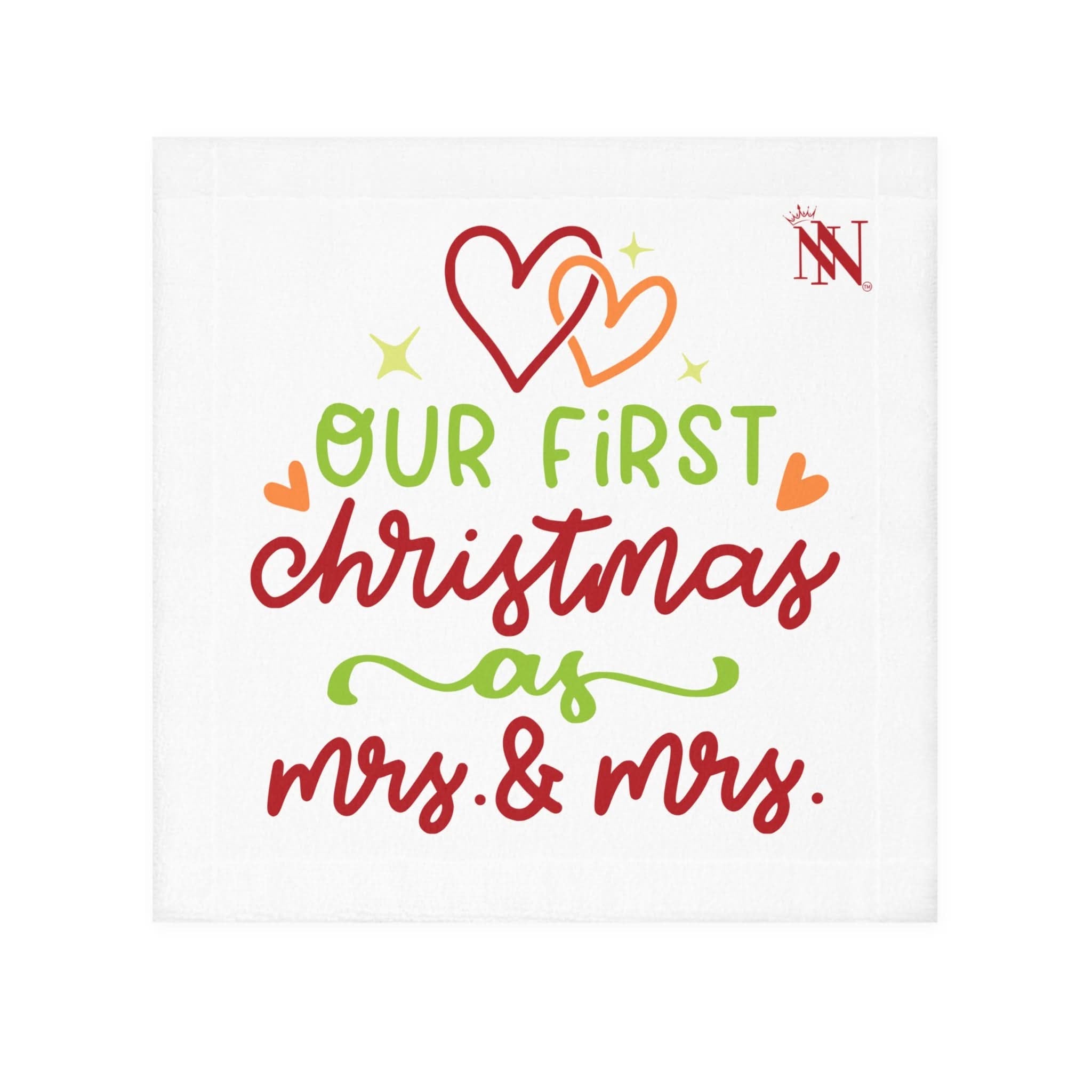 Our First Christmas as Mrs. & Mrs. | Mix & Match Lils’ Fun-Flirty Lovers’ Towels