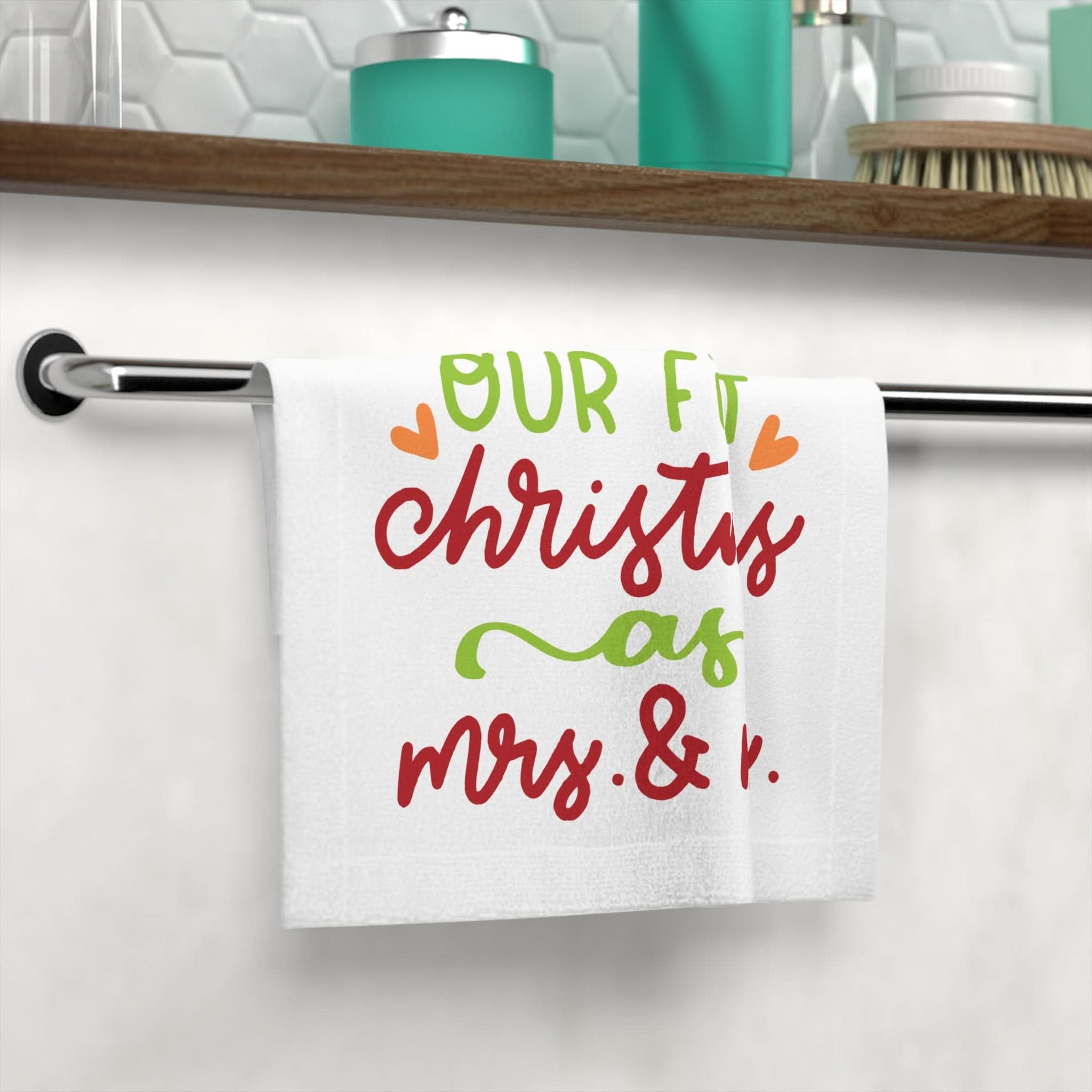 Our First Christmas as Mrs. & Mrs. | Mix & Match Lils’ Fun-Flirty Lovers’ Towels