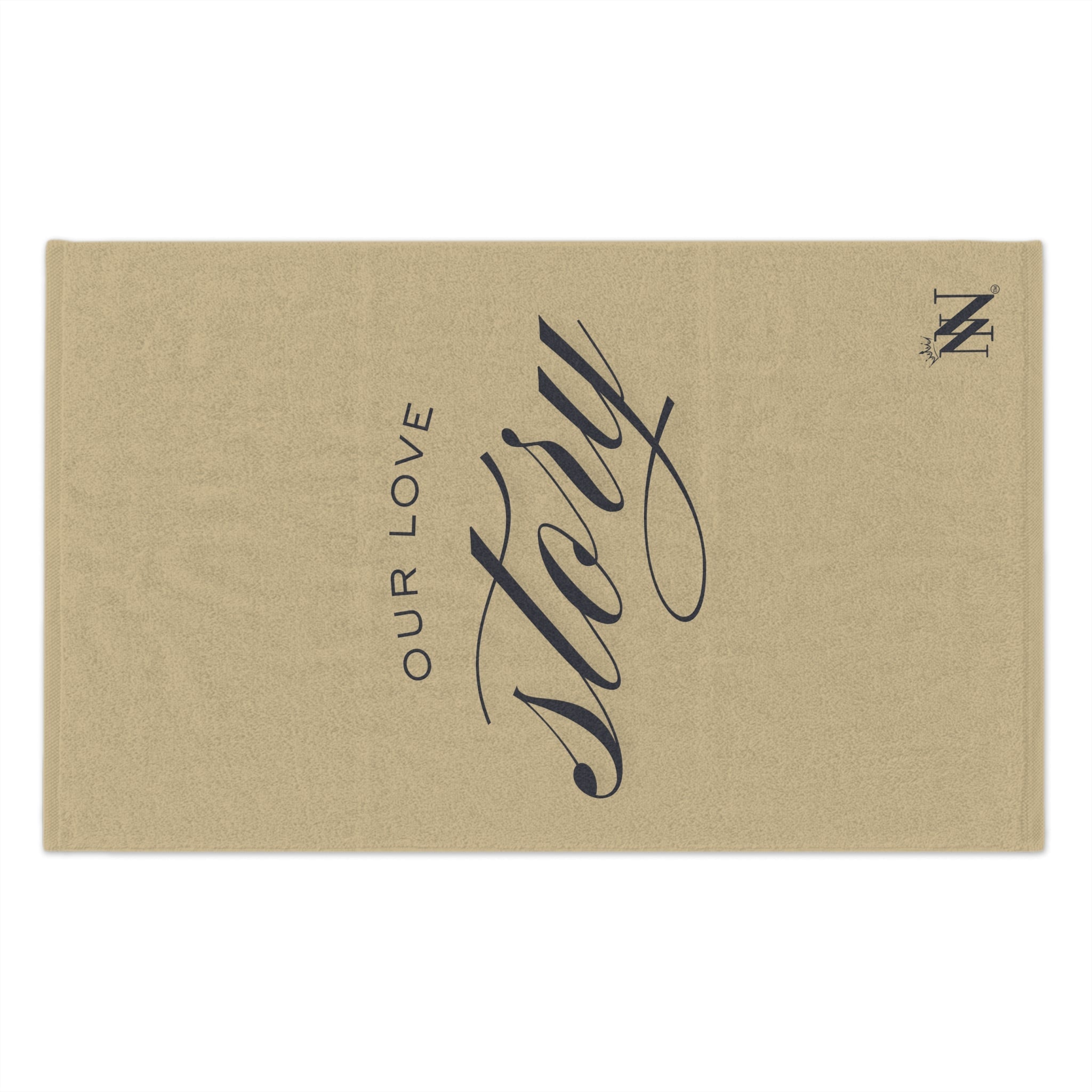 Our Love Story Gold | Mix & Match Soft Fun-Flirty Lovers’ Towels