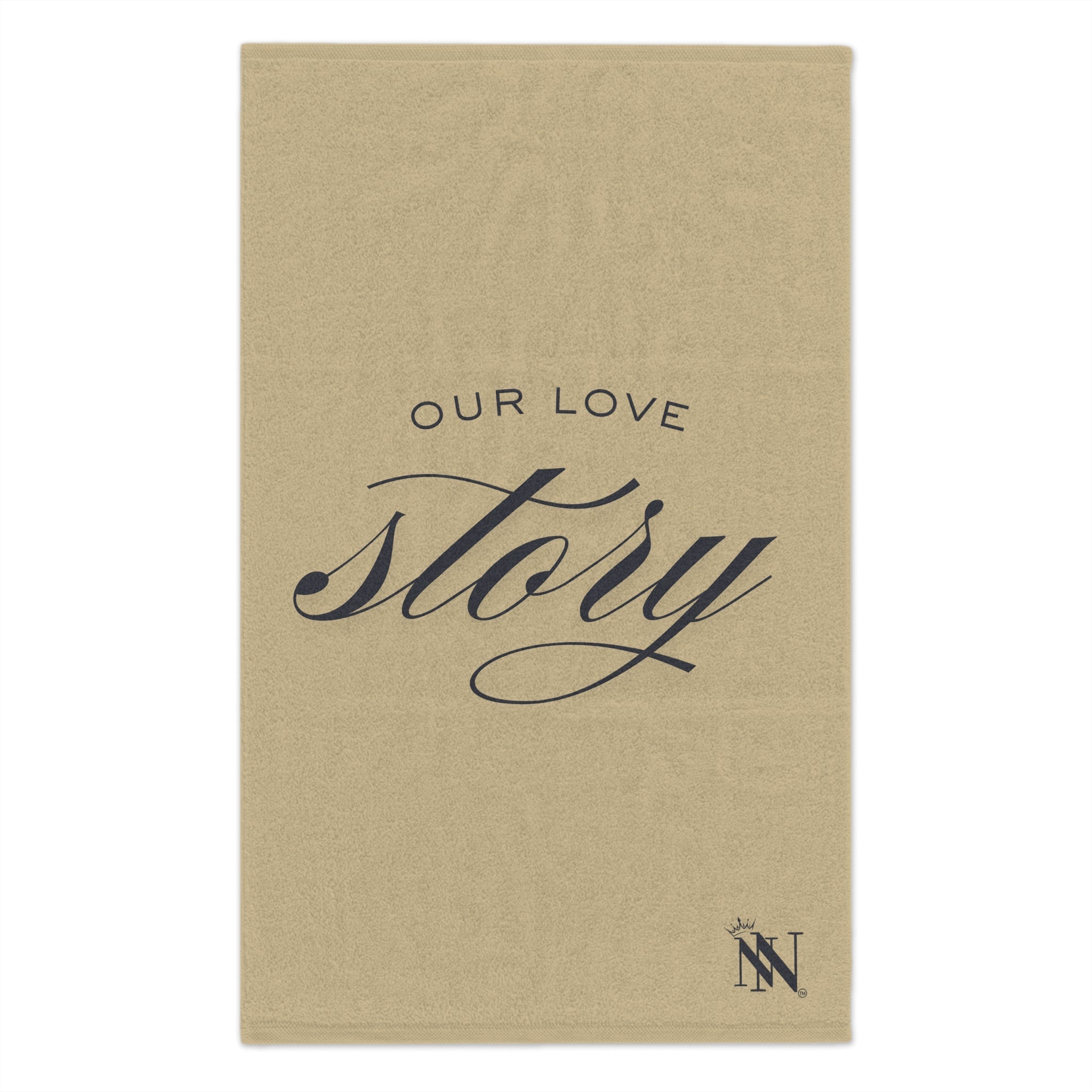 Our Love Story Gold | Mix & Match Soft Fun-Flirty Lovers’ Towels