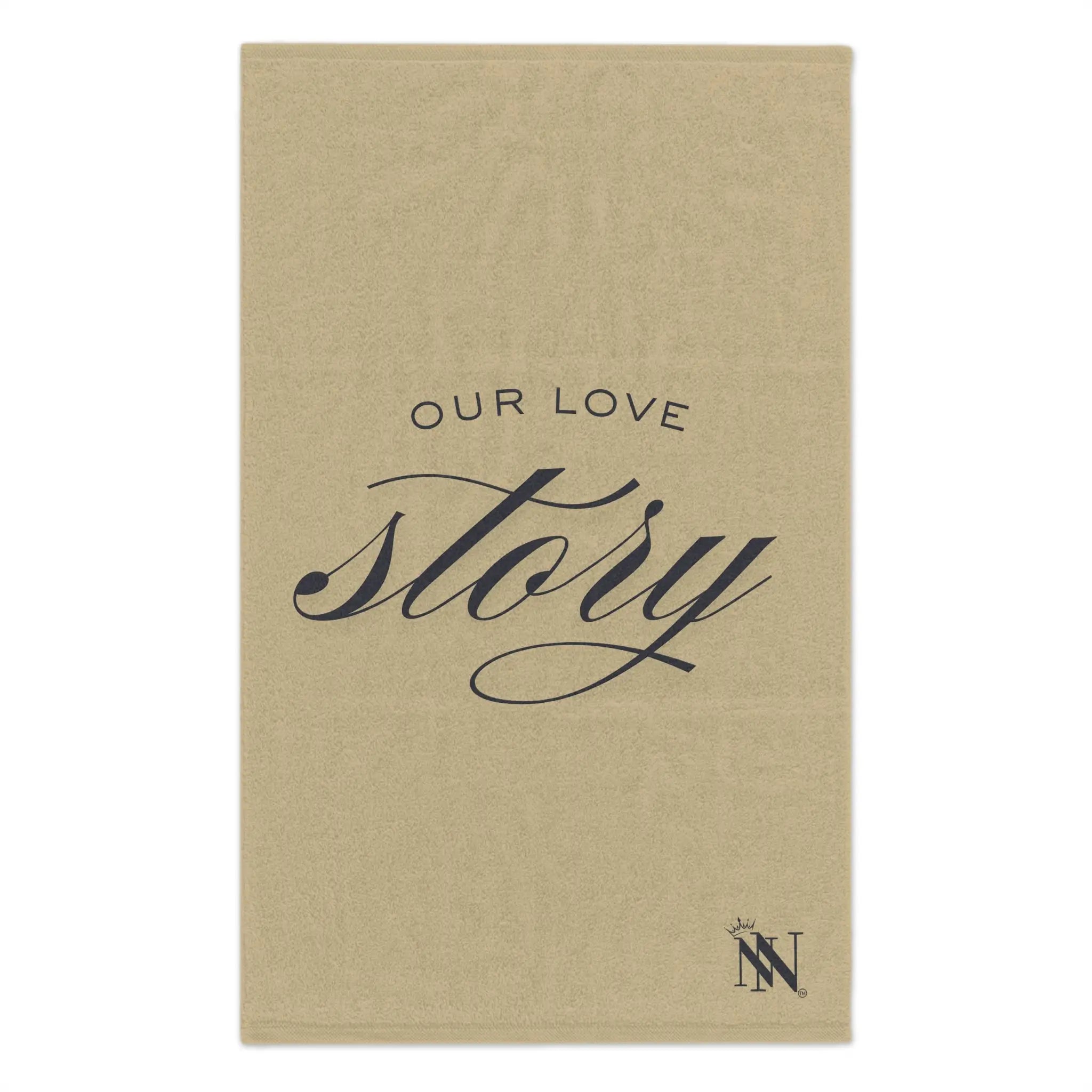 Our Love Story Gold | Mix & Match Soft Fun-Flirty Lovers’ Towels