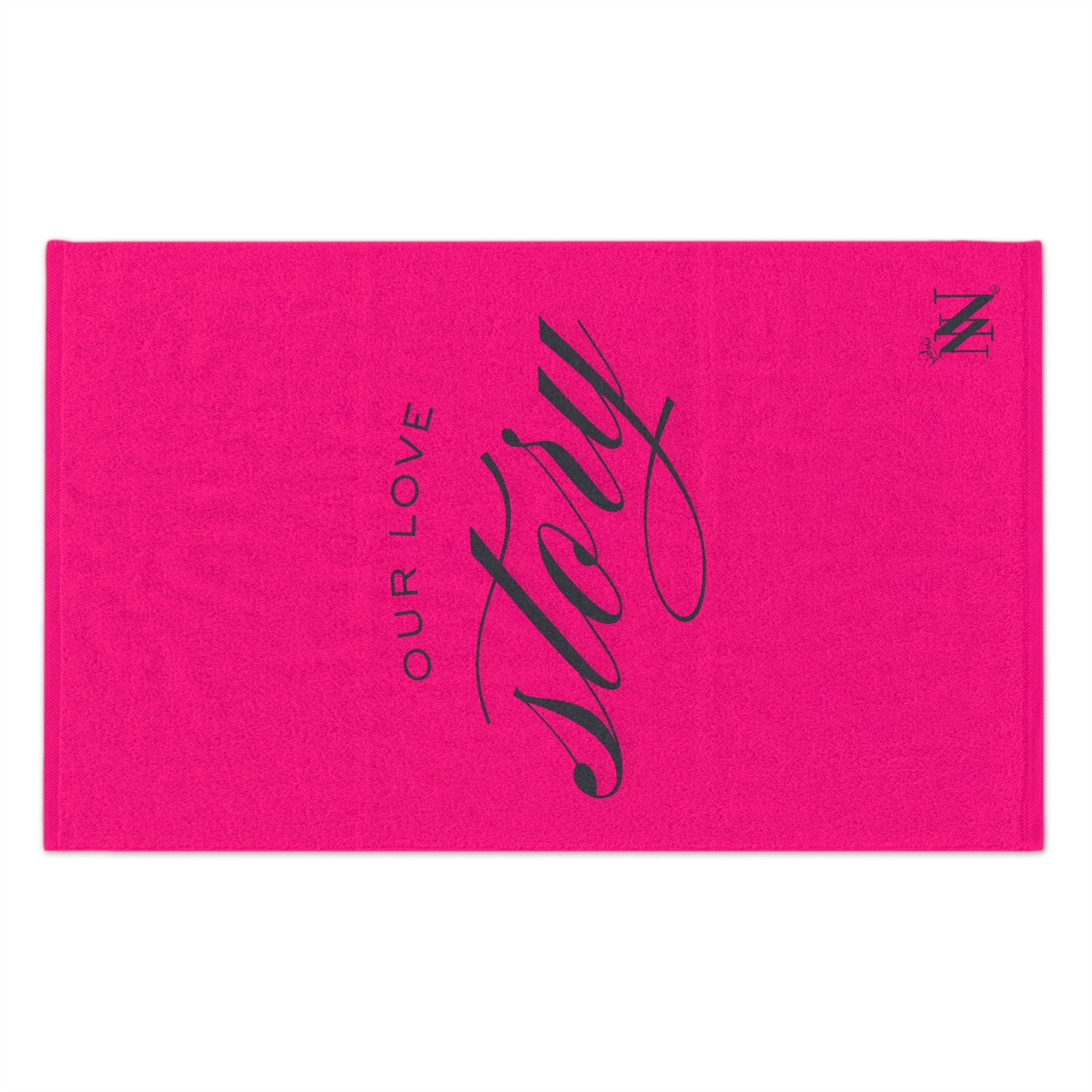 Our Love Story Pink | Mix & Match Soft Fun-Flirty Lovers’ Towels