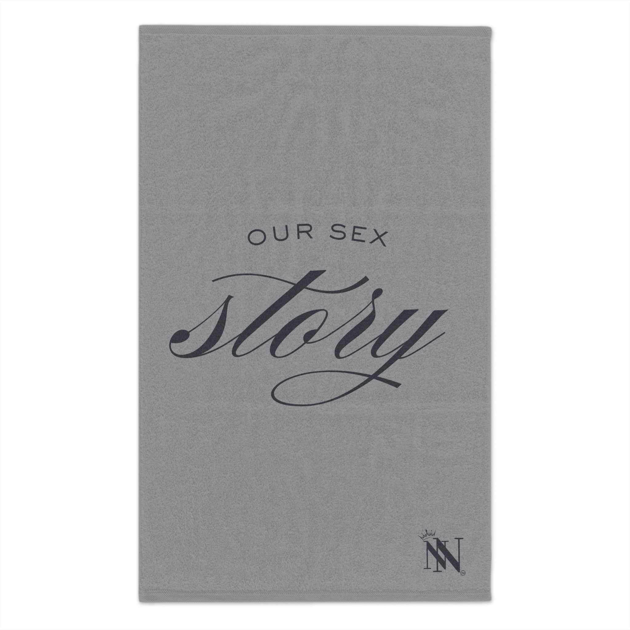 Our Sex Story Grey | Mix & Match Soft Fun-Flirty Lovers’ Towels