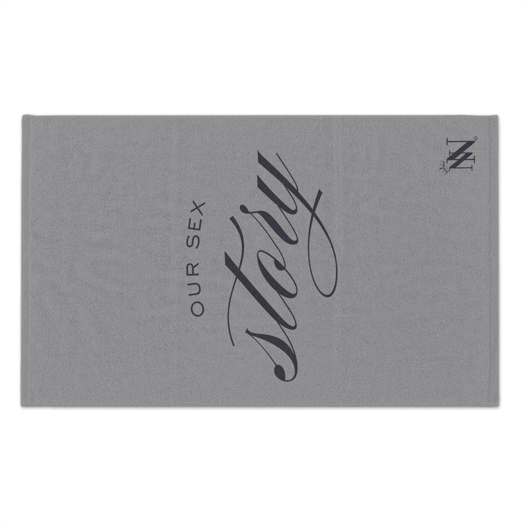 Our Sex Story Grey | Mix & Match Soft Fun-Flirty Lovers’ Towels