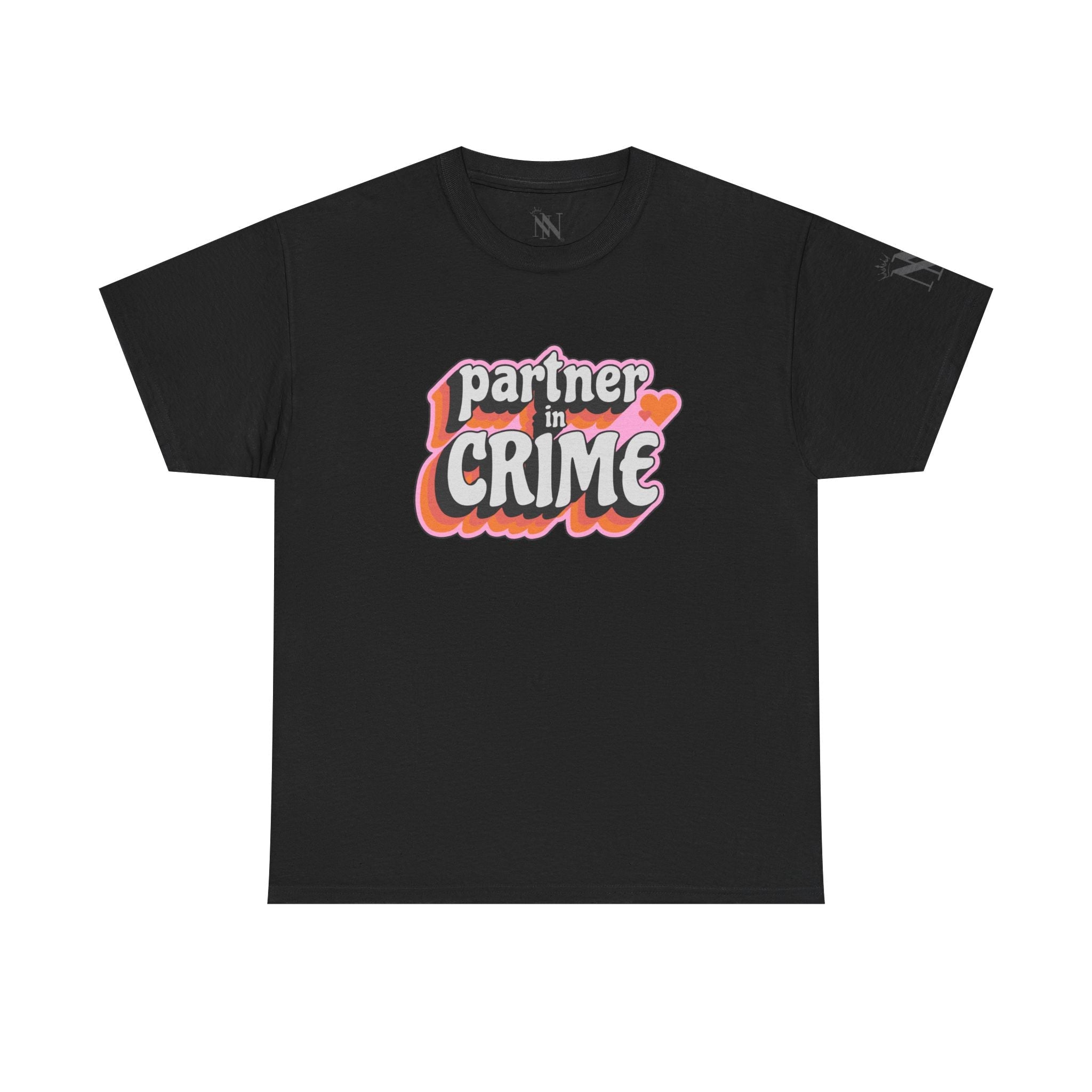 Partner in Crime | Mix & Match 100% Cotton Unisex Fun-Flirty Lovers’ Tees