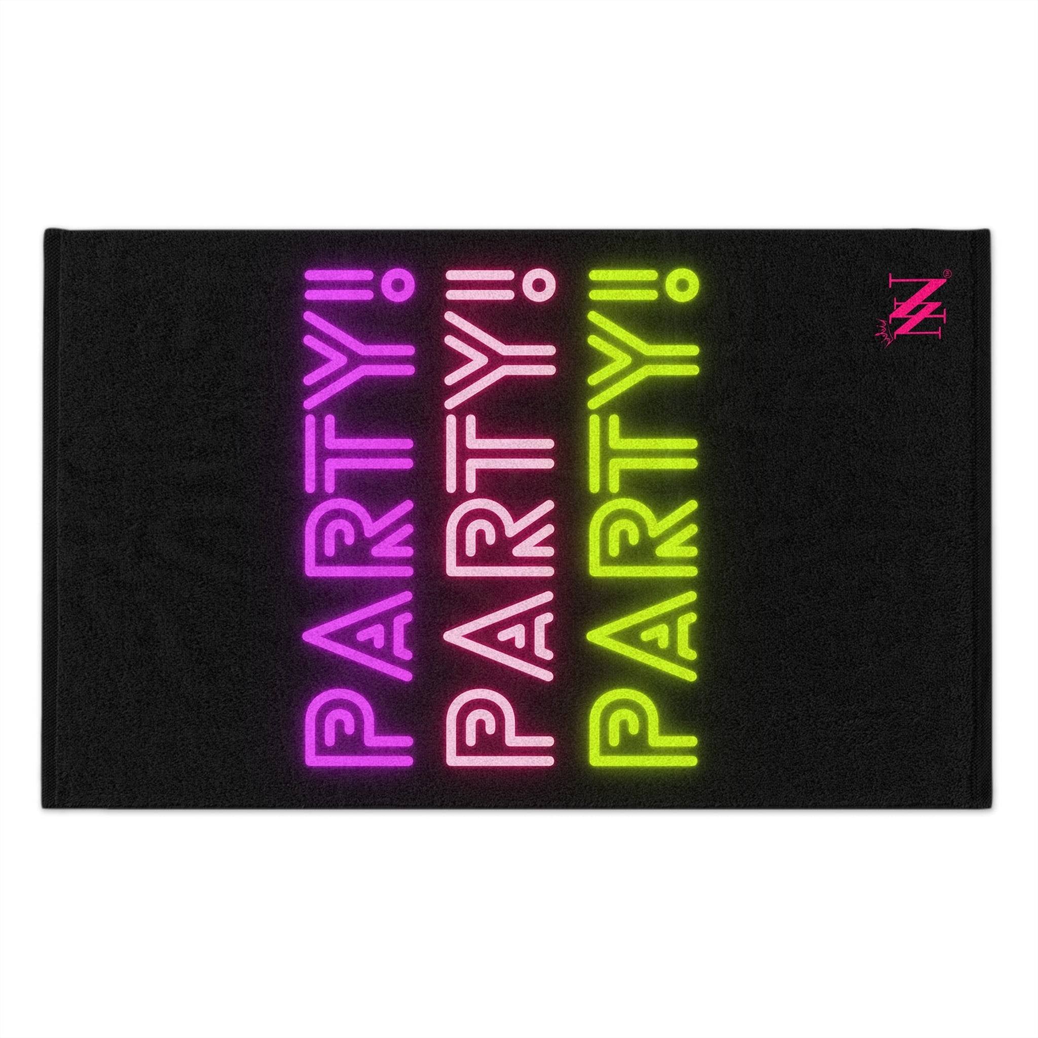 Party Black Mix & Match Soft Sex Towels | Flirty Lovers’ Gifts