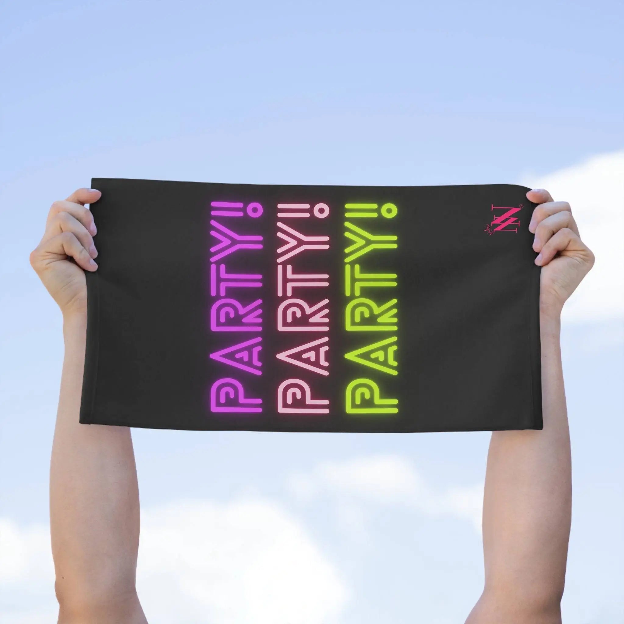 Party Black Mix & Match Soft Sex Towels | Flirty Lovers’ Gifts