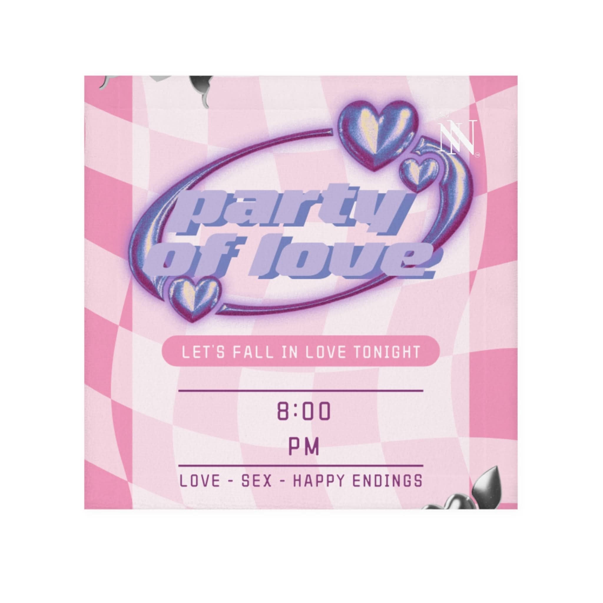 Party of Love | Mix & Match Lils’ Fun-Flirty Lovers’ Towels