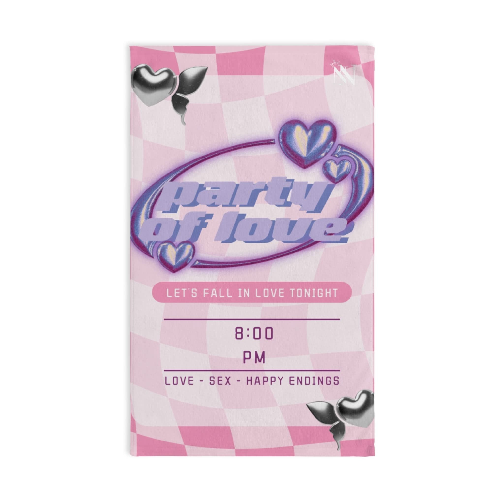 Party of Love | Mix & Match Original Fun-Flirty Lovers’ Towels
