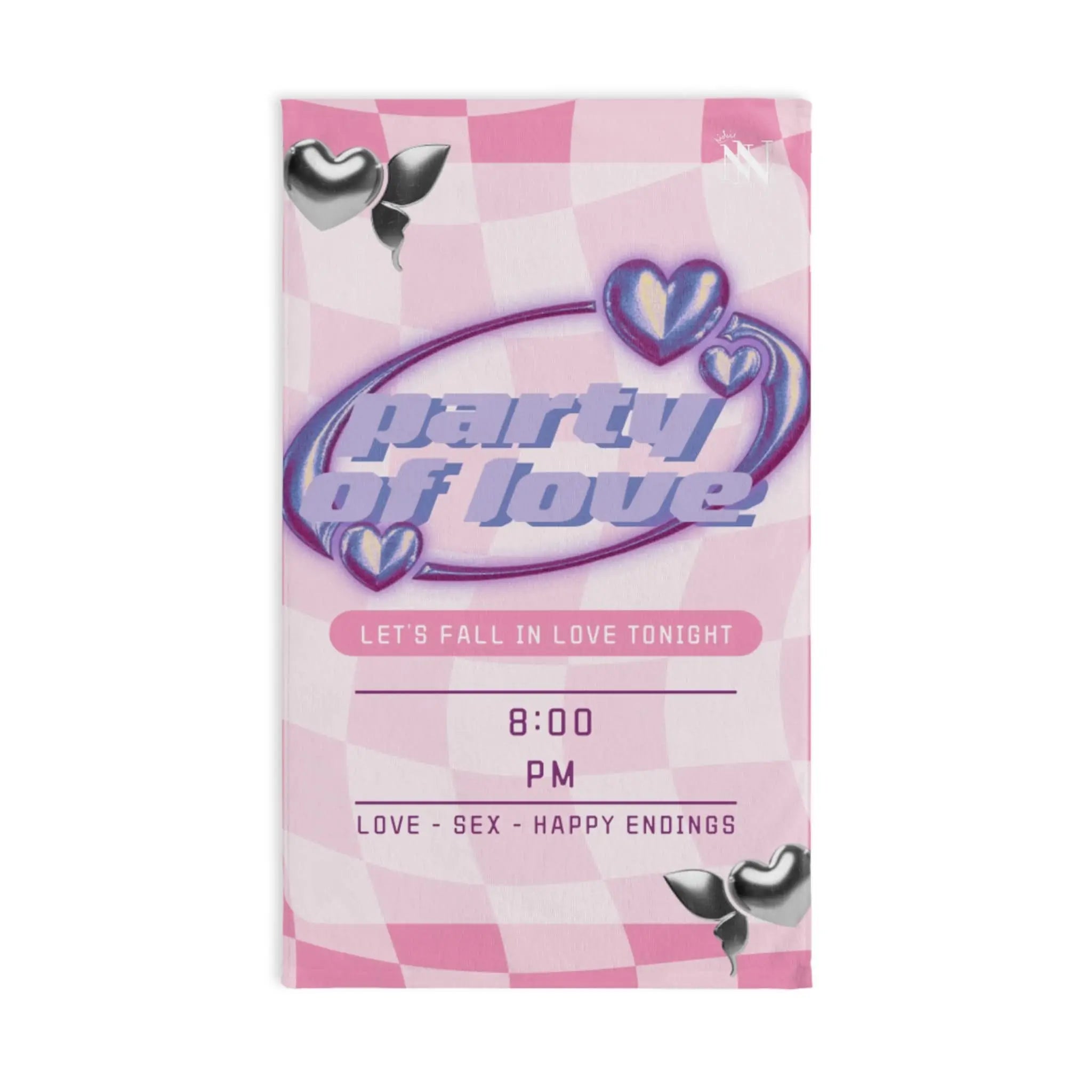 Party of Love | Mix & Match Original Fun-Flirty Lovers’ Towels