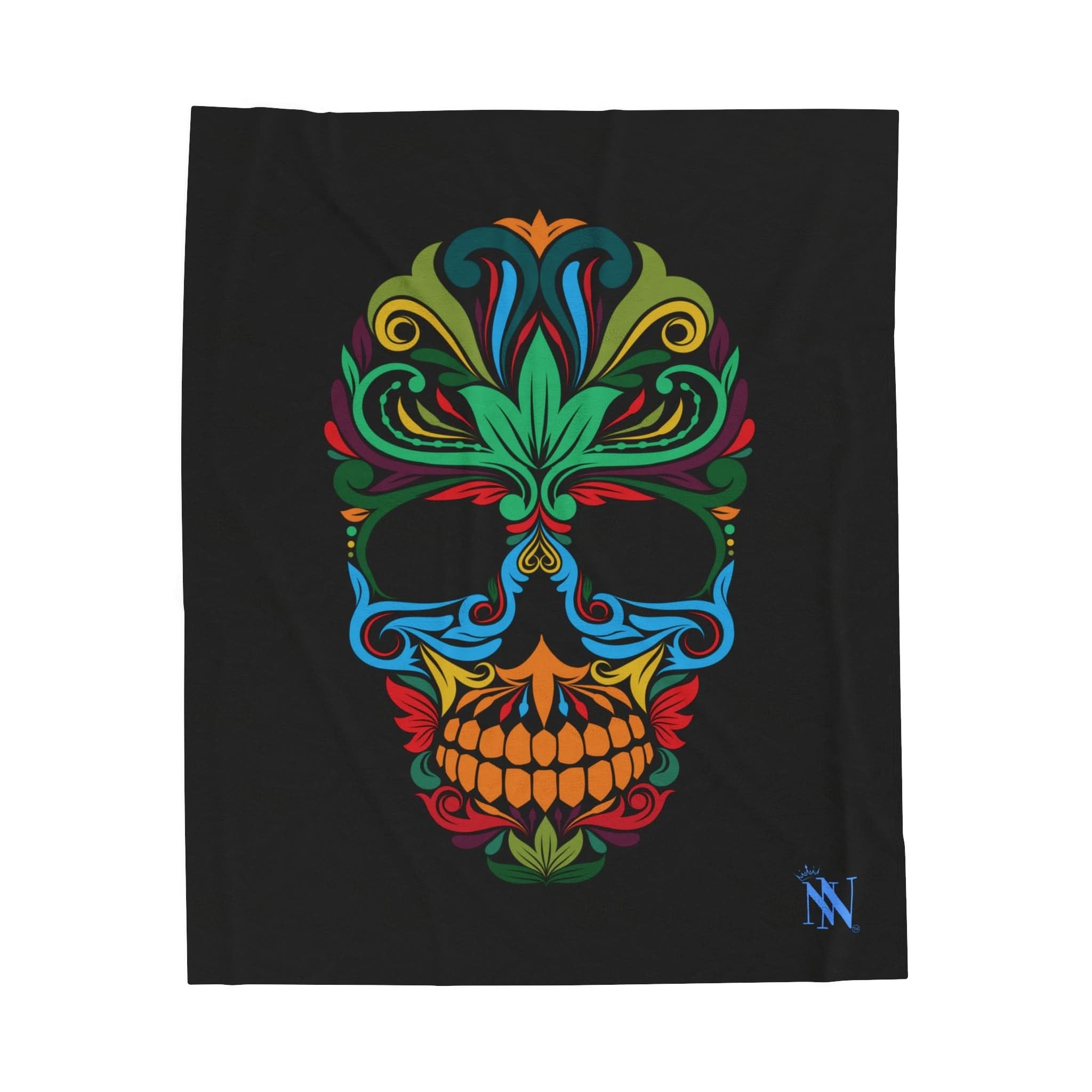 Party Skull | Mix & Match Fun-Flirty Lovers’ Blankets