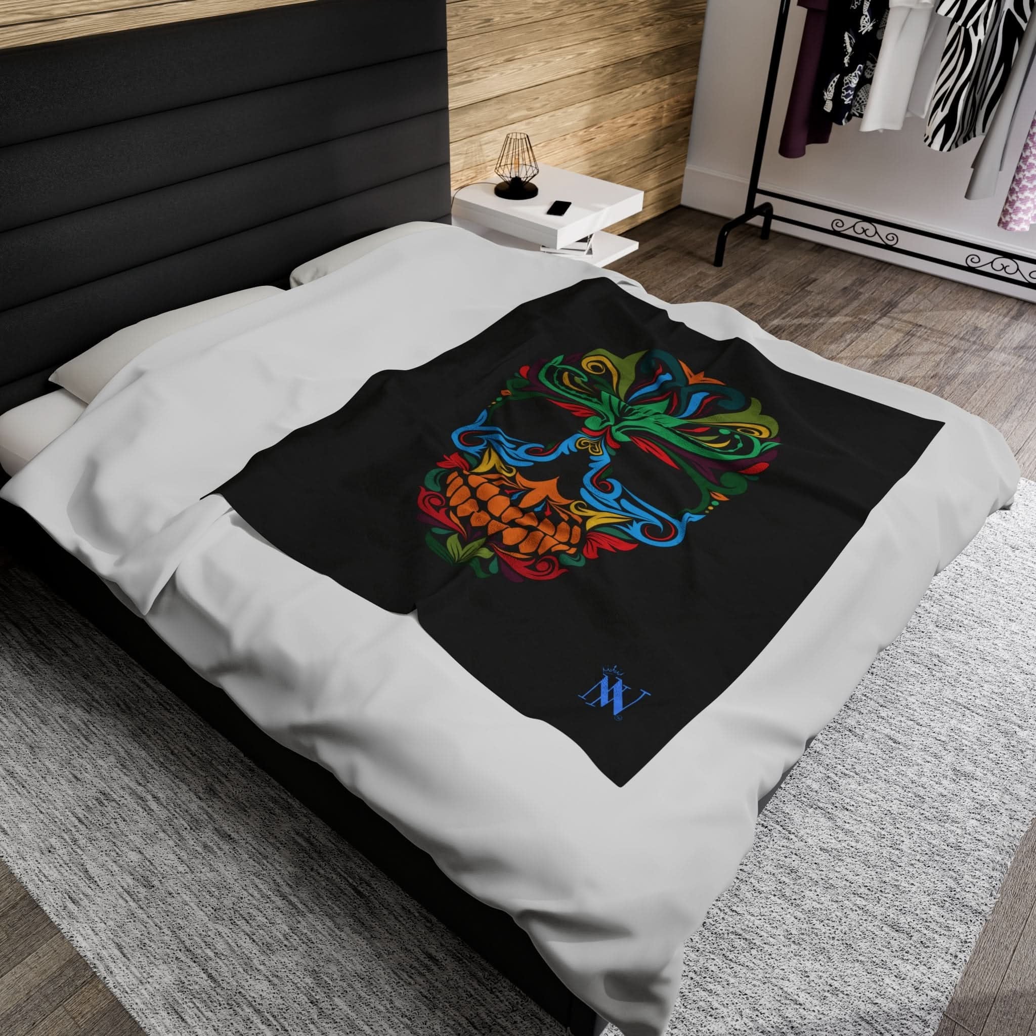 Party Skull | Mix & Match Fun-Flirty Loversā Blankets