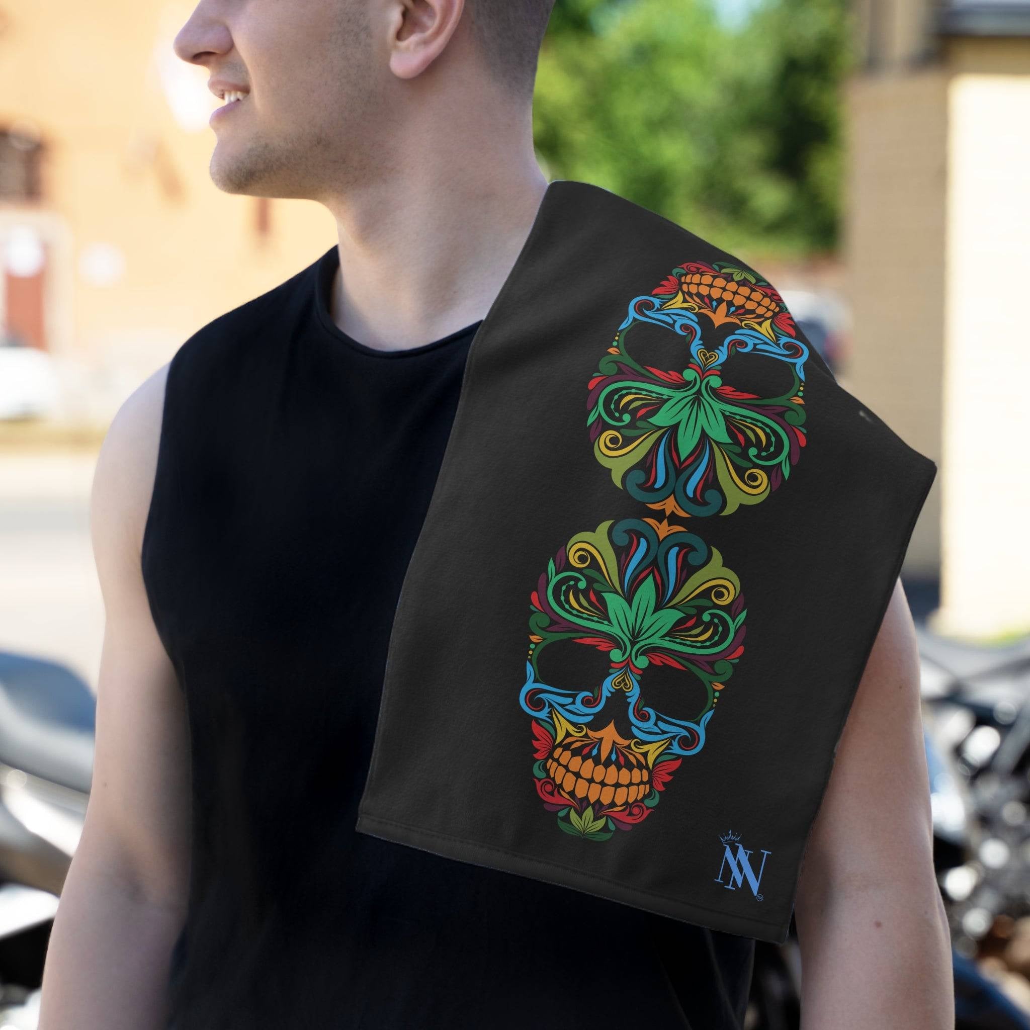 Party Skull Shareable | Mix & Match Soft Fun-Flirty Lovers’ Towels