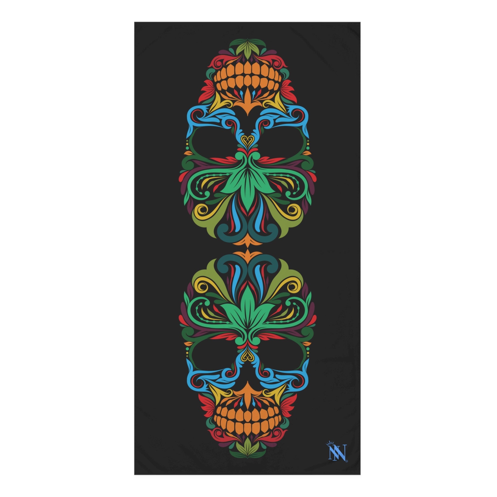 Party Skull XL Cum Towel