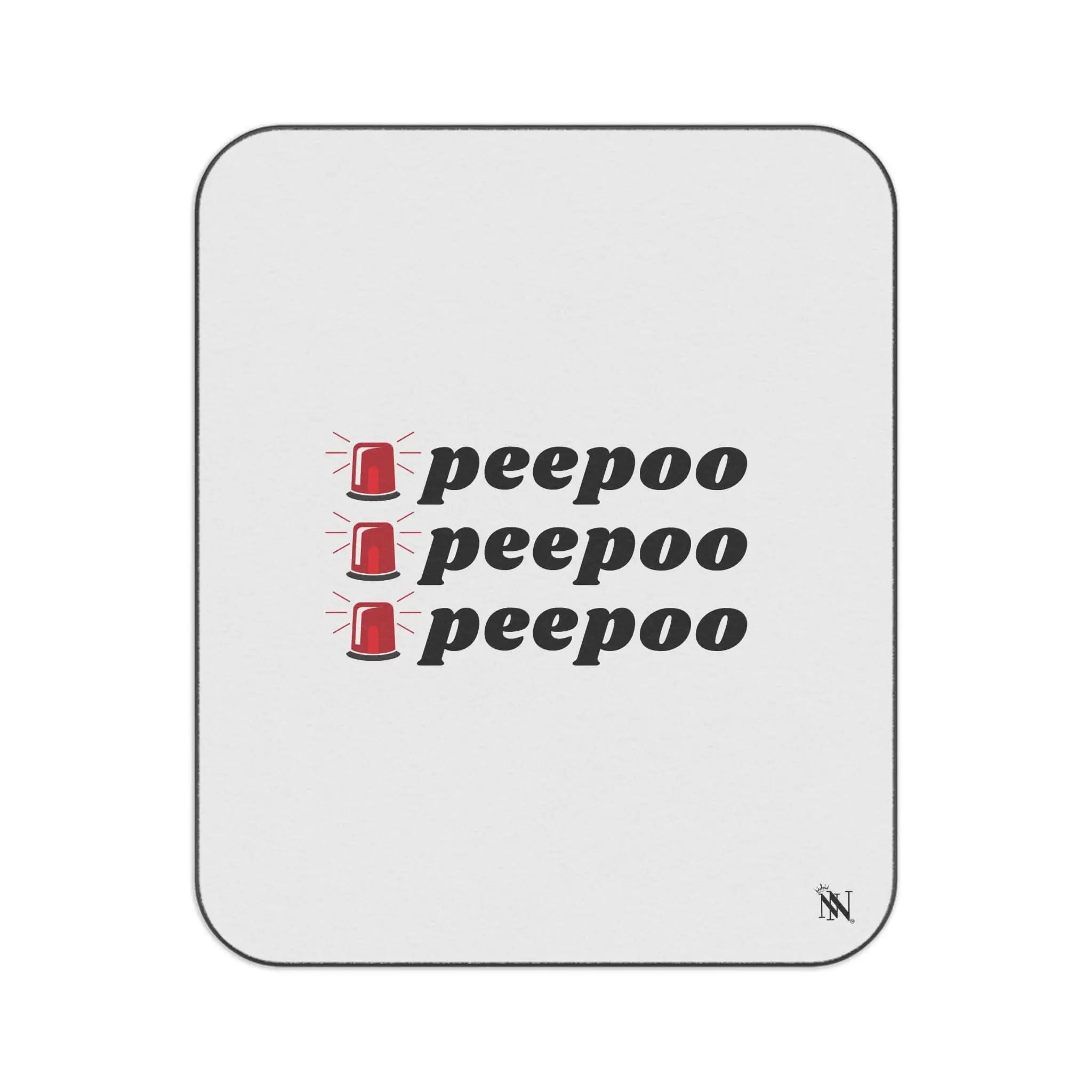 Pee Poo Alert | Mix Match Fun-Flirty Lovers’ Water-Resistant Blankets