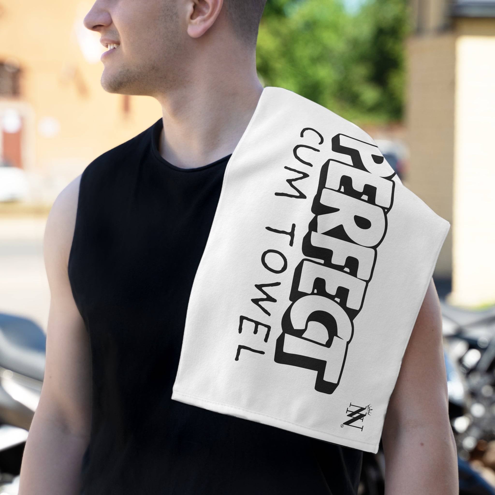 Perfect Cum Towel | Mix & Match Soft Fun-Flirty Lovers’ Towels