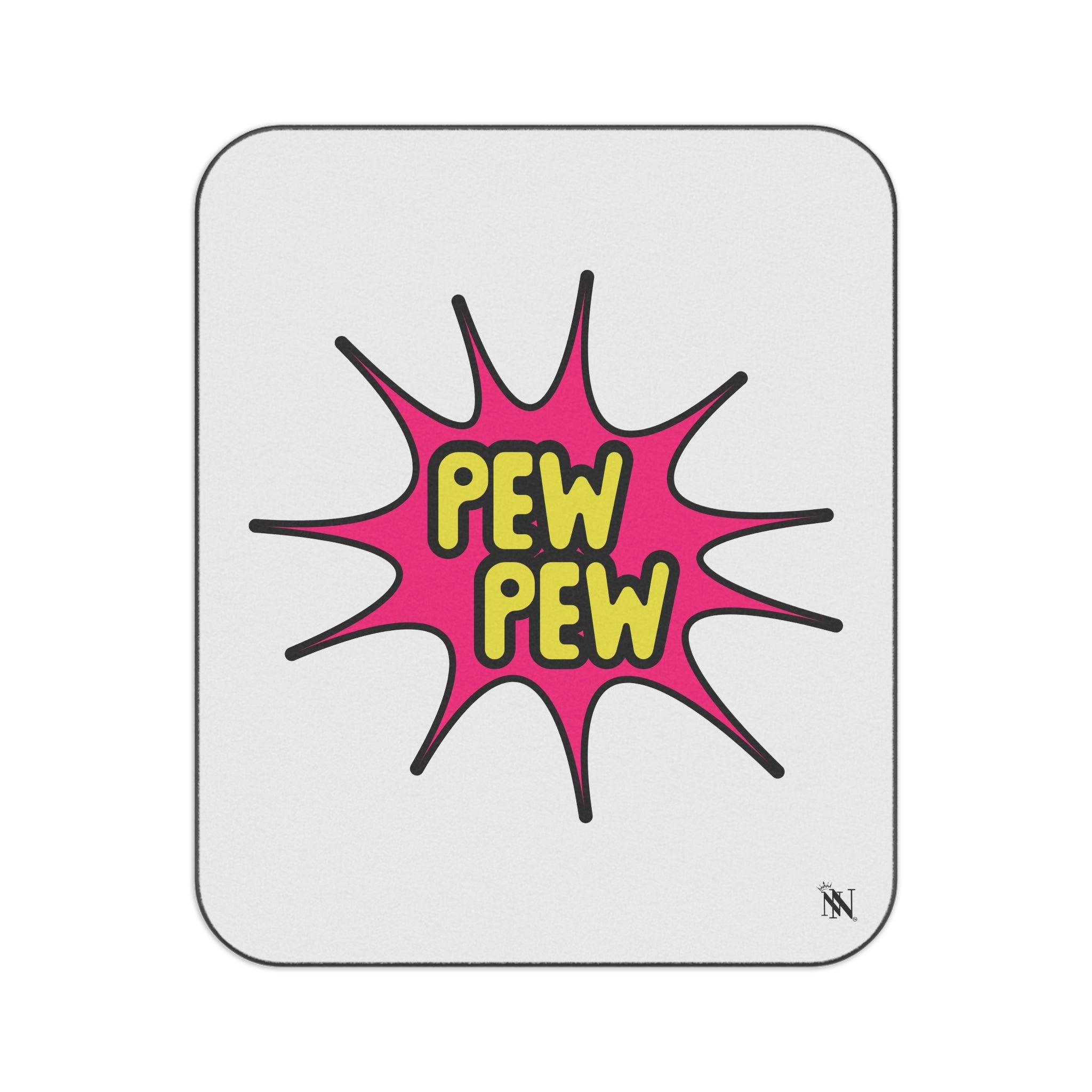 Pew Pew | Mix Match Fun-Flirty Lovers’ Water-Resistant Blankets