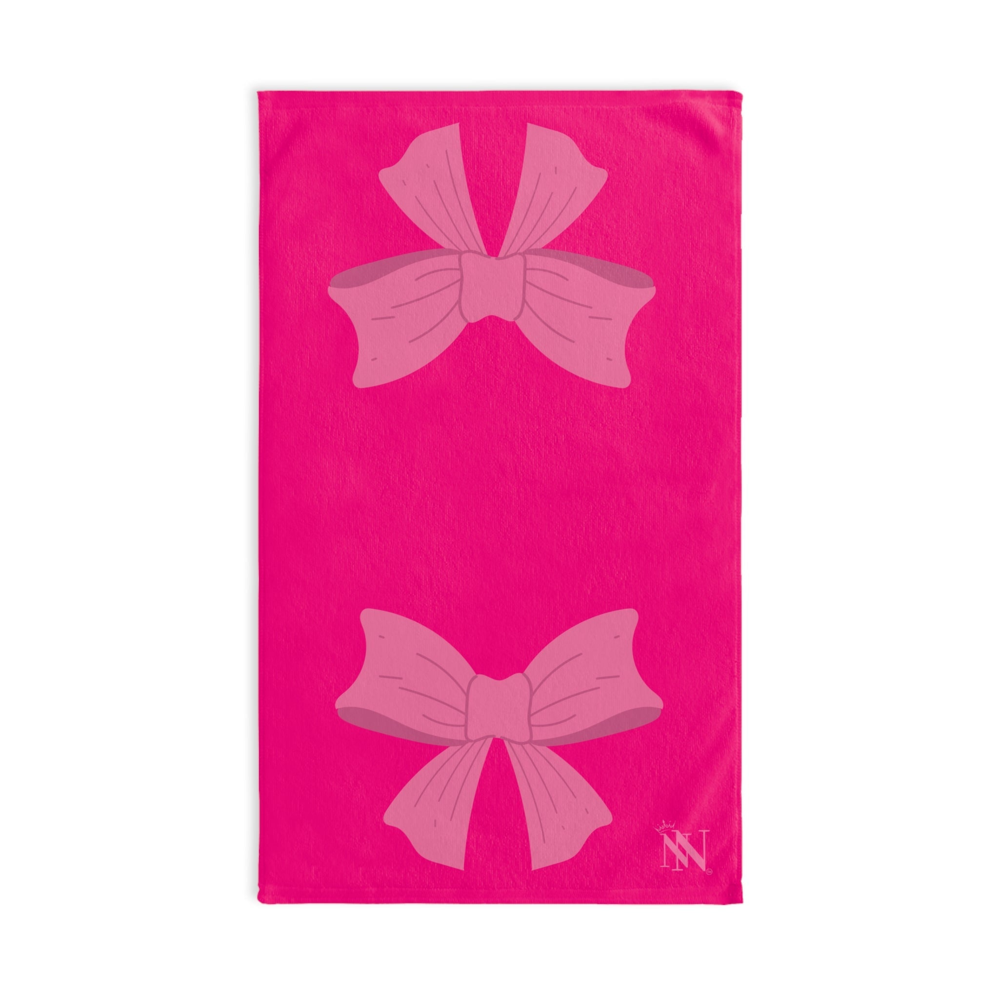 Pink Bow Shareable Signature Pink | Mix & Match Original Fun-Flirty Lovers’ Towels